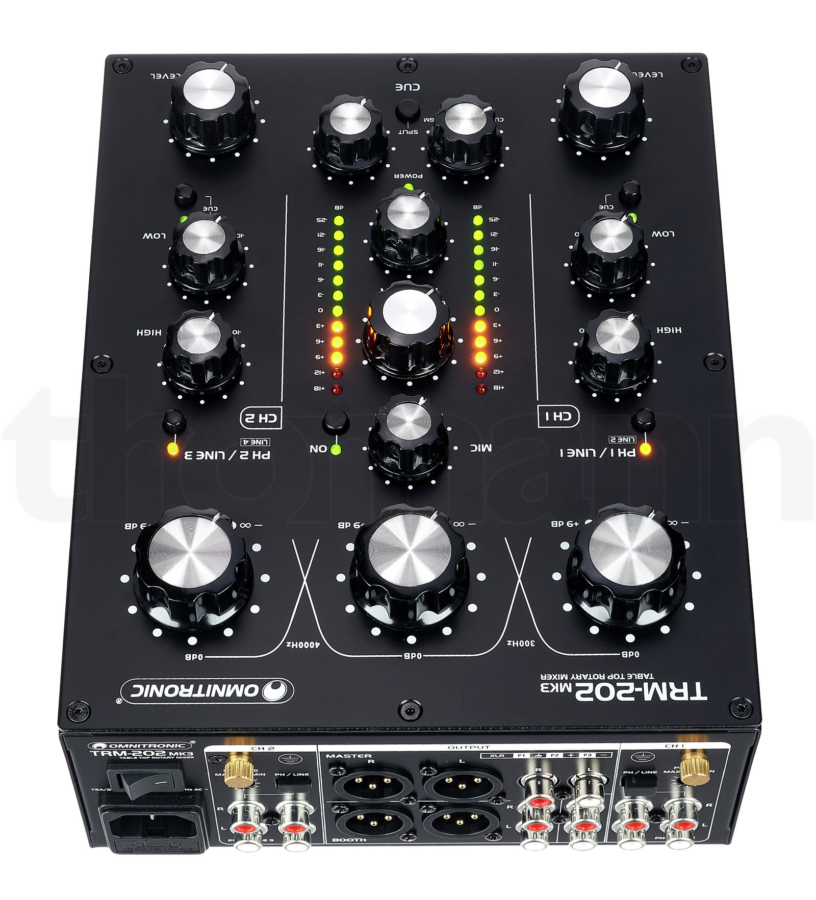 מיקסר DJ Omnitronic TRM-202 MK3 5 מיקסר DJ Omnitronic TRM-202 MK3 — תמונה 5