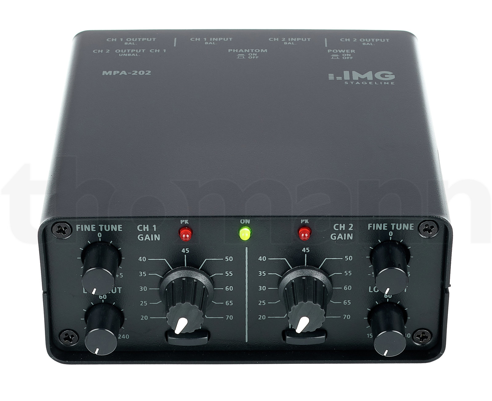 פרה-אמפ מיקרופון IMG Stageline MPA-202 3 פרה-אמפ מיקרופון IMG Stageline MPA-202 — תמונה 3