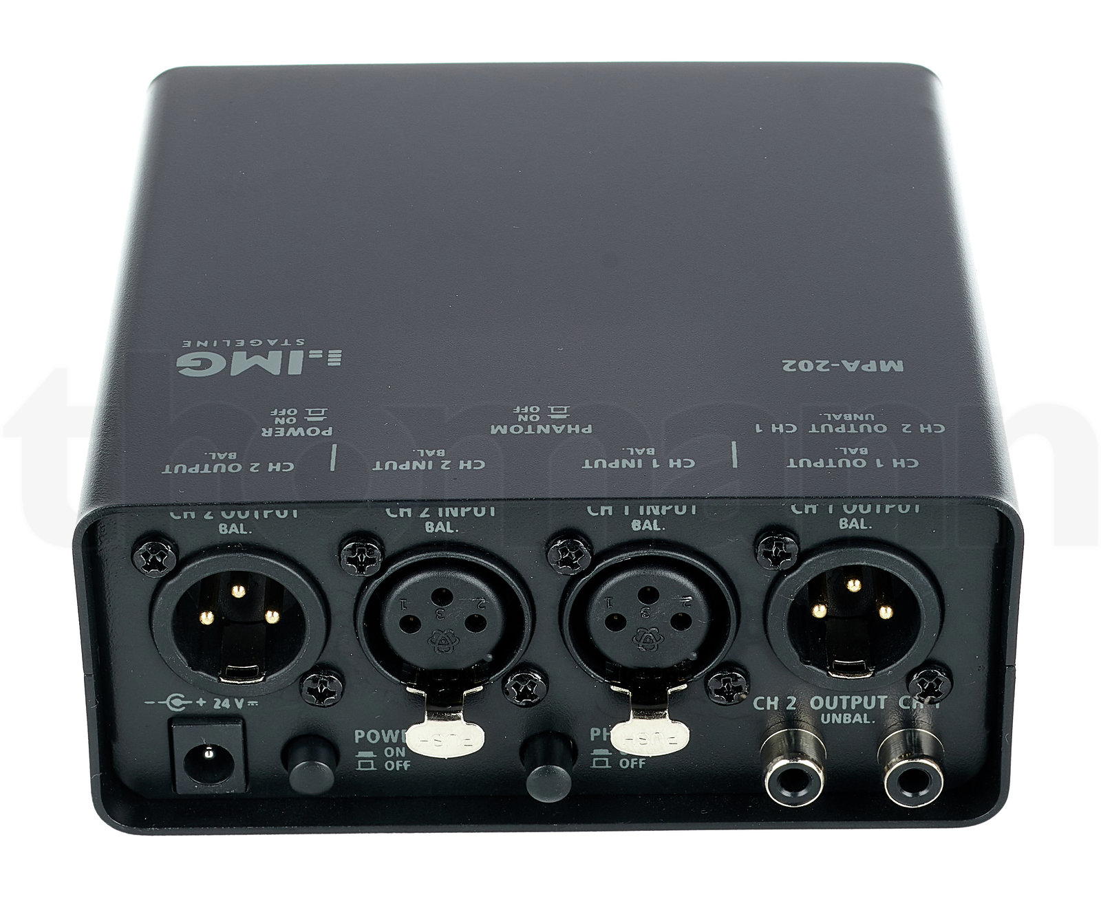 פרה-אמפ מיקרופון IMG Stageline MPA-202 5 פרה-אמפ מיקרופון IMG Stageline MPA-202 — תמונה 5