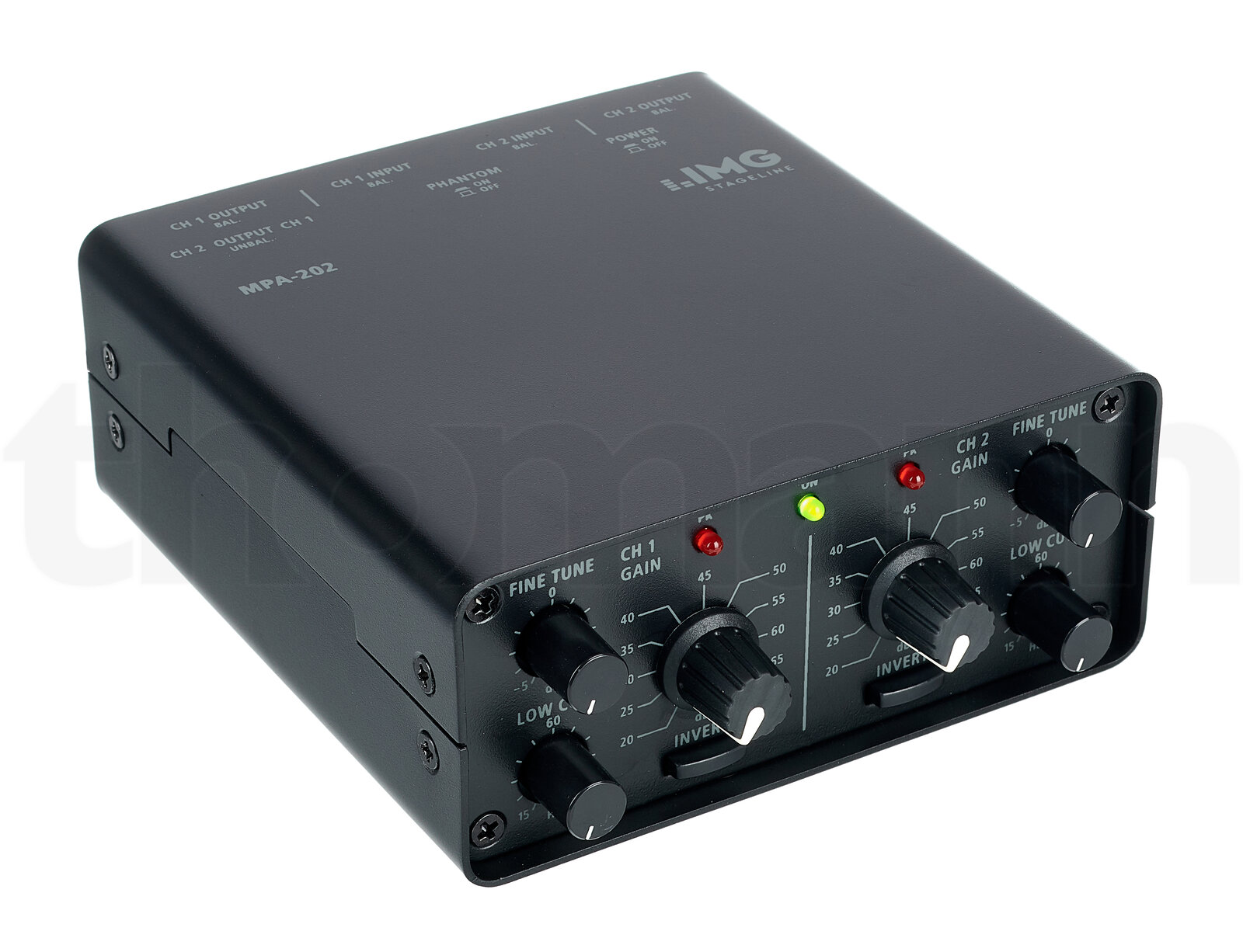 פרה-אמפ מיקרופון IMG Stageline MPA-202 4 פרה-אמפ מיקרופון IMG Stageline MPA-202 — תמונה 4