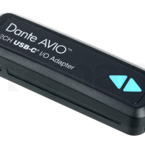 כרטיס קול Dante AVIO USB-C IO Adapter 2×2
