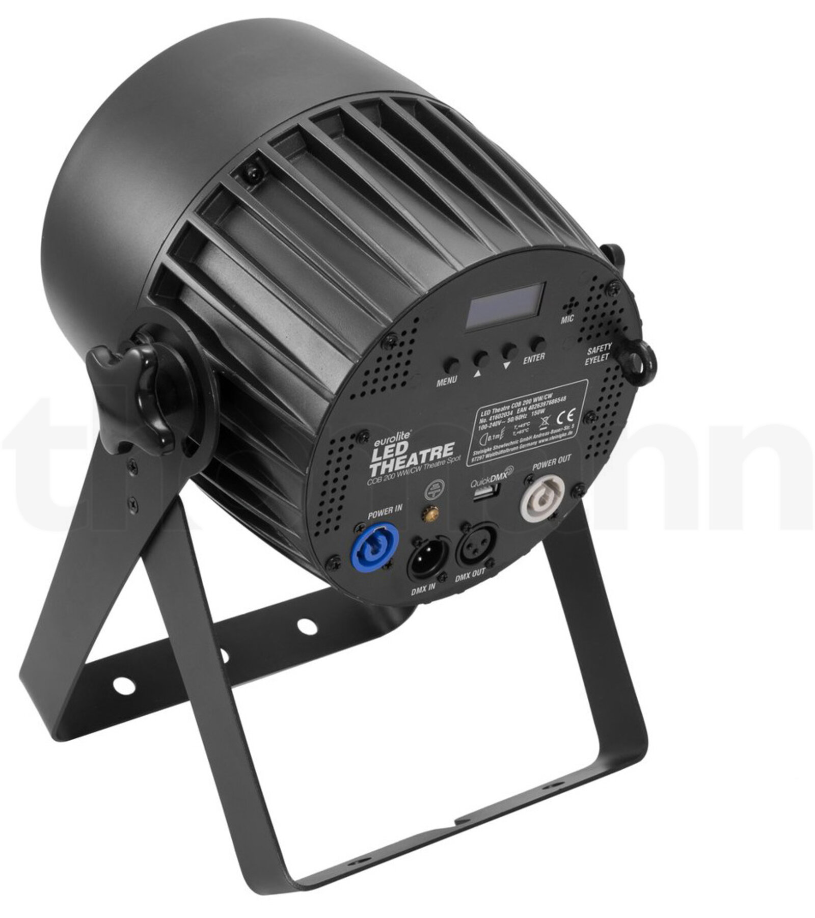 פנס PAR LED Eurolite LED Theatre COB 200 WW/CW 6 פנס PAR LED Eurolite LED Theatre COB 200 WW/CW — תמונה 6