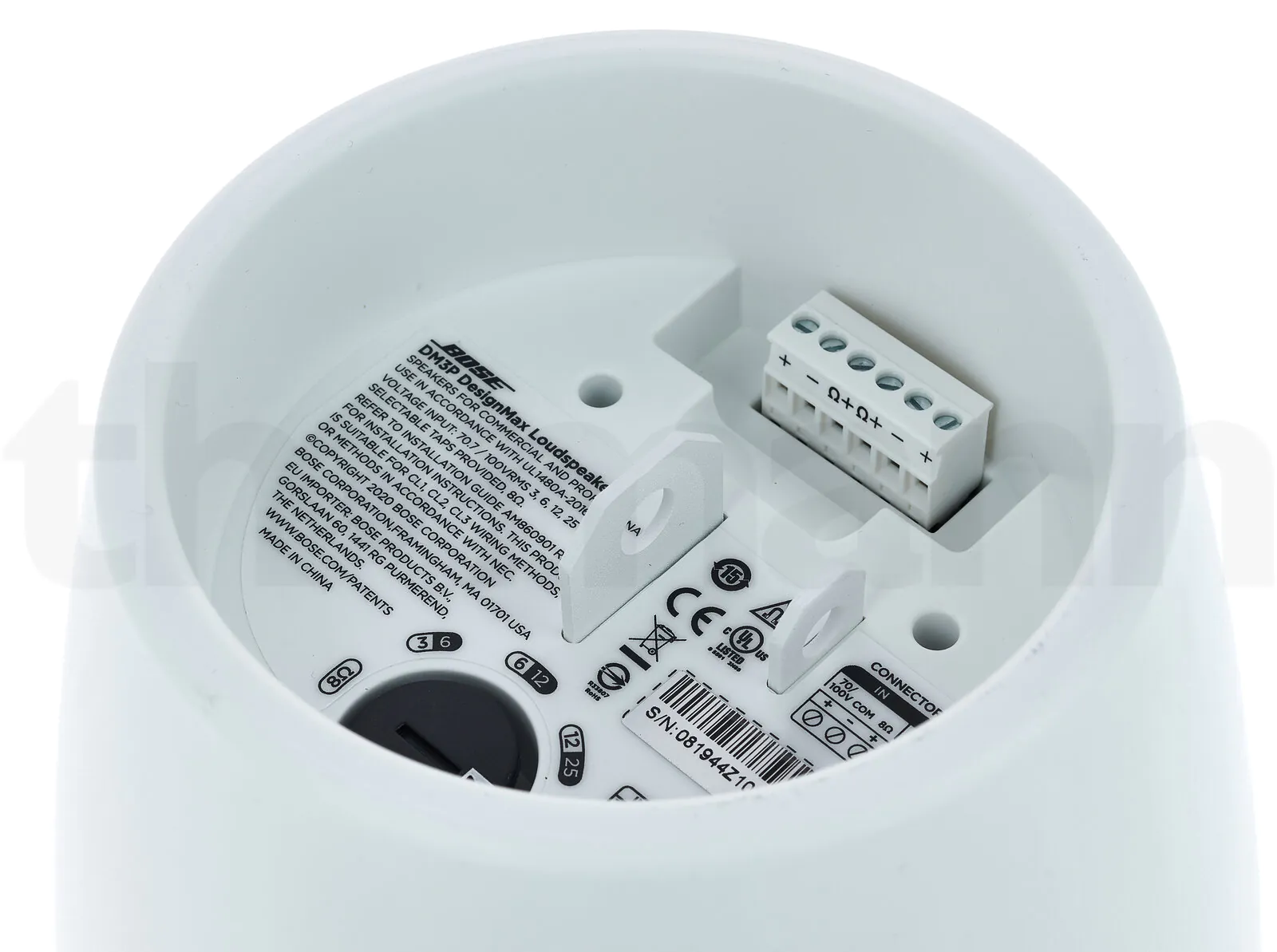 רמקול גלם Bose Professional DesignMax DM3P white 6 רמקול גלם Bose Professional DesignMax DM3P white — תמונה 6