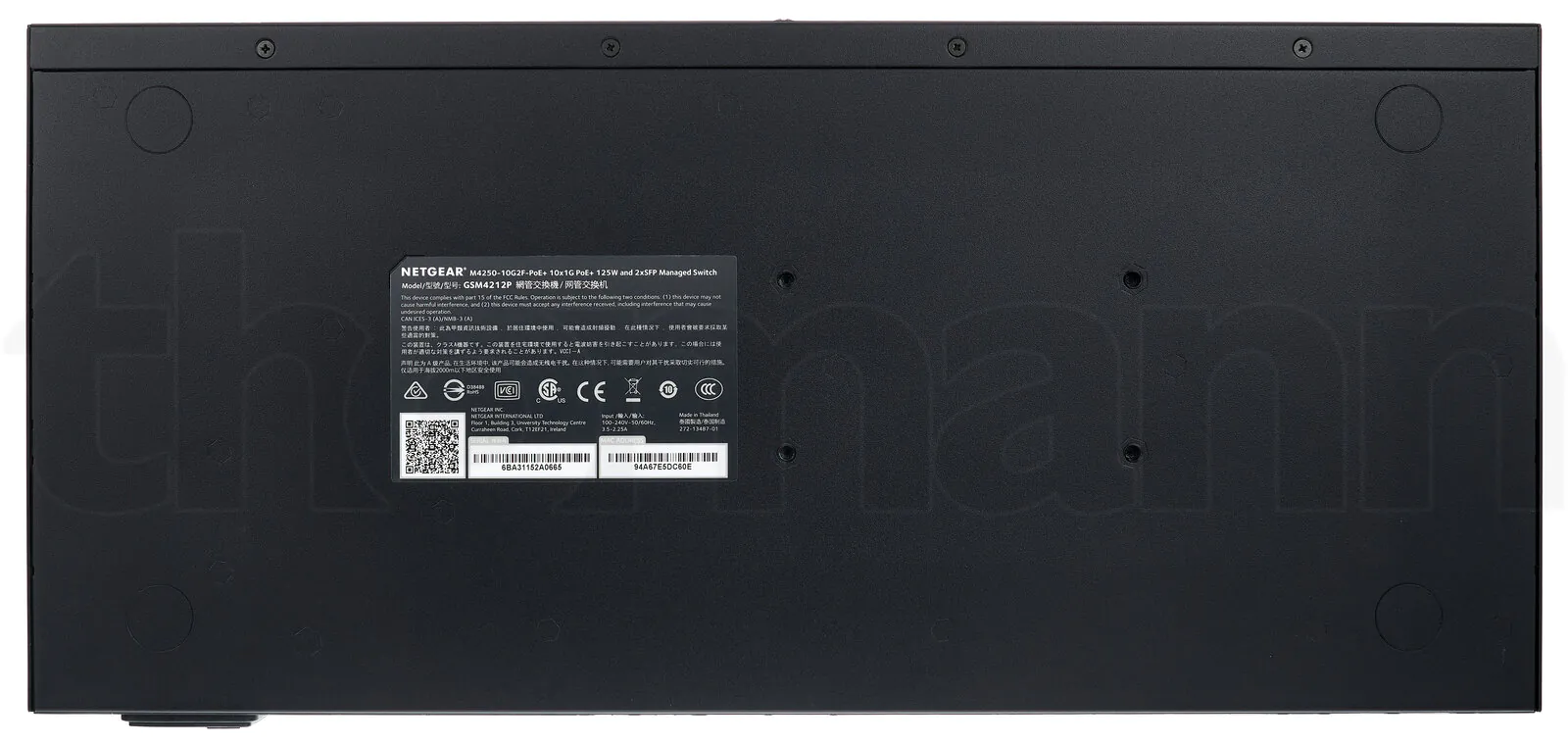 רכיב רשת לאודיו Netgear AV M4250 12-Port 10G2F PoE+ 5 רכיב רשת לאודיו Netgear AV M4250 12-Port 10G2F PoE+ — תמונה 5