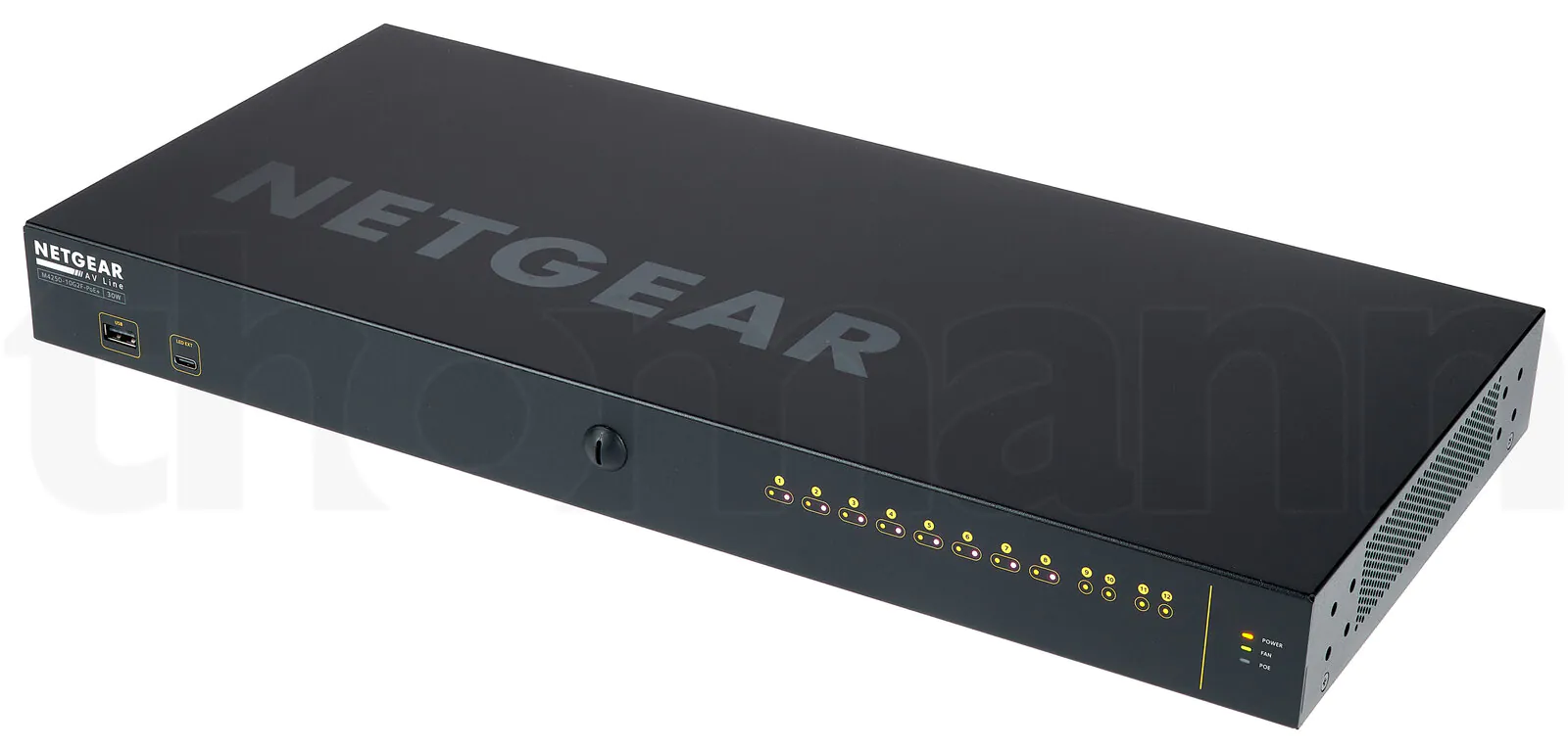 רכיב רשת לאודיו Netgear AV M4250 12-Port 10G2F PoE+ 2 רכיב רשת לאודיו Netgear AV M4250 12-Port 10G2F PoE+ — תמונה 2