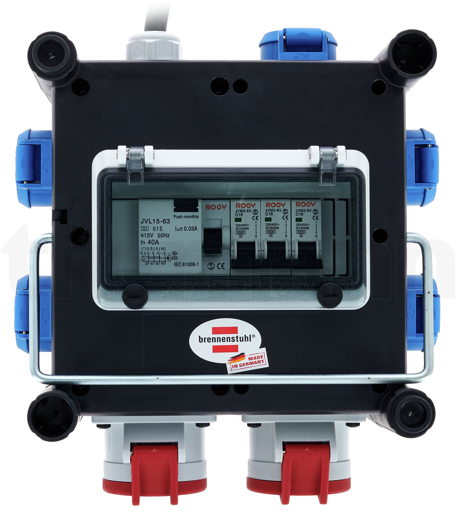 מפצל ומחלק זרם CEE Brennenstuhl Power Distributor BSV3FI/16 6 מפצל ומחלק זרם CEE Brennenstuhl Power Distributor BSV3FI/16 — תמונה 6