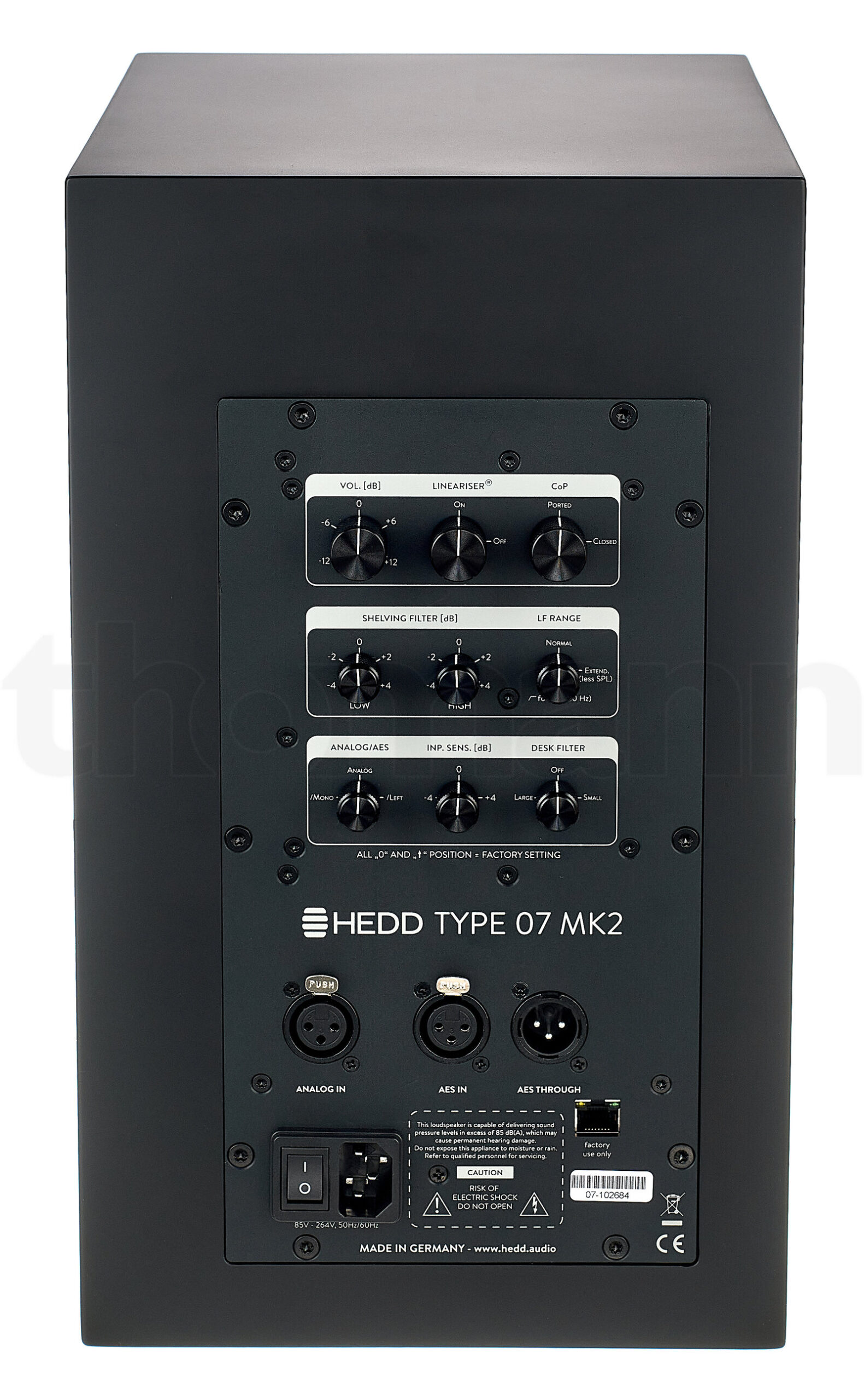 מוניטור אולפן HEDD Type 07 MK2 5 מוניטור אולפן HEDD Type 07 MK2 — תמונה 5