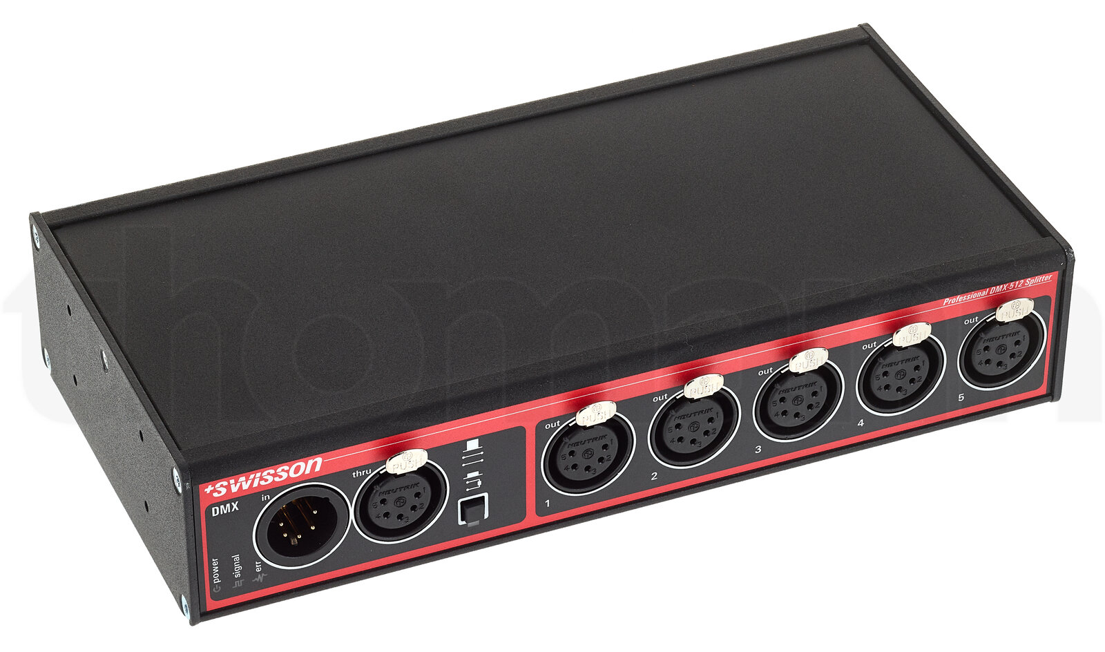 בקר תאורה Swisson XSP-5B DMX-Splitter Box 4 בקר תאורה Swisson XSP-5B DMX-Splitter Box — תמונה 4
