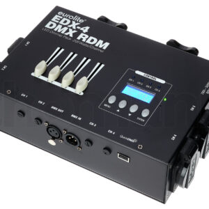 בקר תאורה Eurolite EDX-4 DMX RDM LED-Dimmerpack