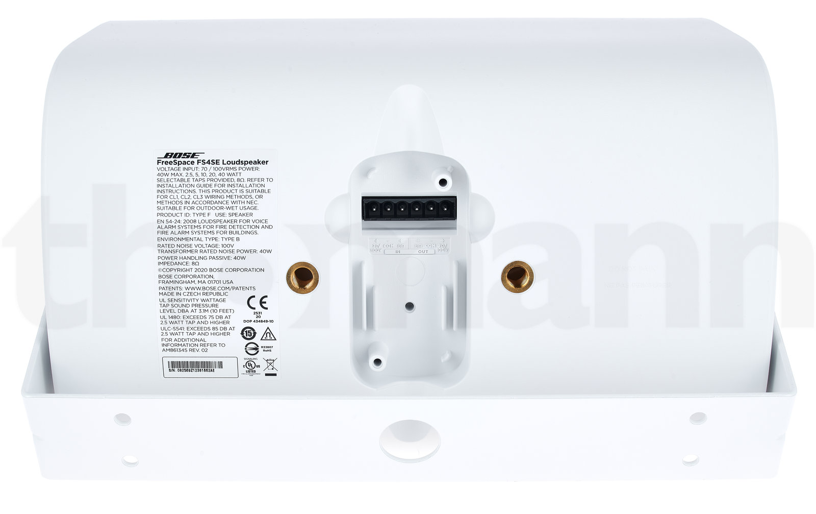 רמקול פסיבי Bose Professional FreeSpace FS4SE white 5 רמקול פסיבי Bose Professional FreeSpace FS4SE white — תמונה 5