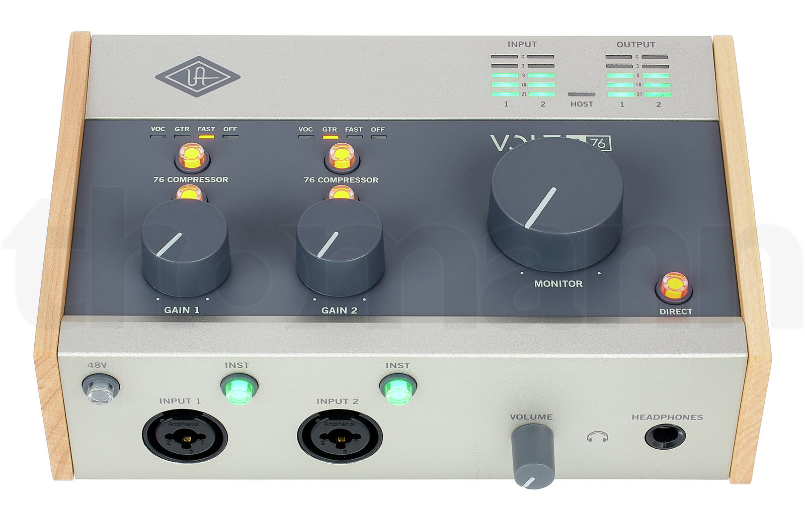 כרטיס קול Universal Audio Volt 276 USB Recording Studio 3 כרטיס קול Universal Audio Volt 276 USB Recording Studio — תמונה 3