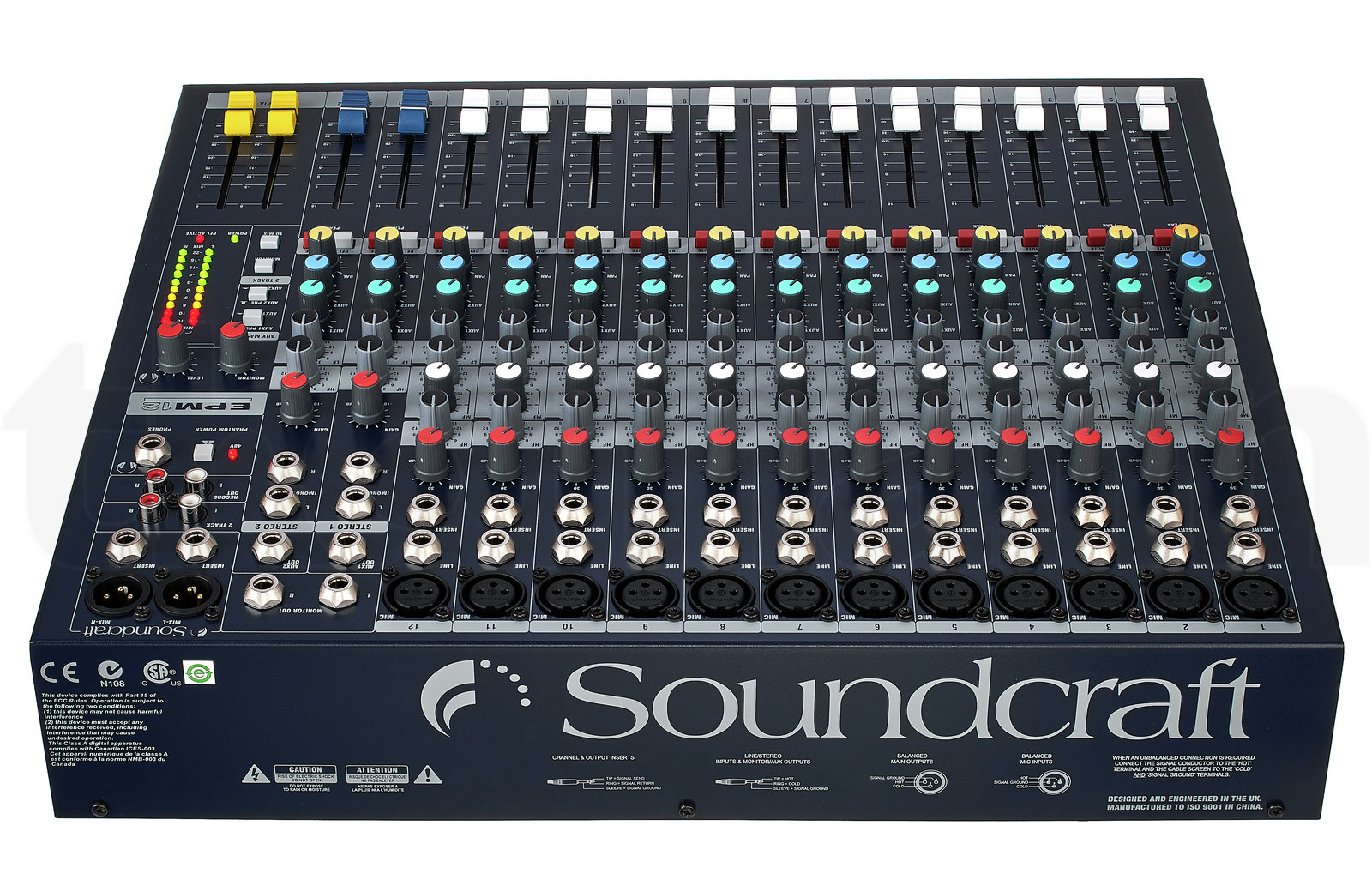 מיקסר Soundcraft EPM12 5 מיקסר Soundcraft EPM12 — תמונה 5