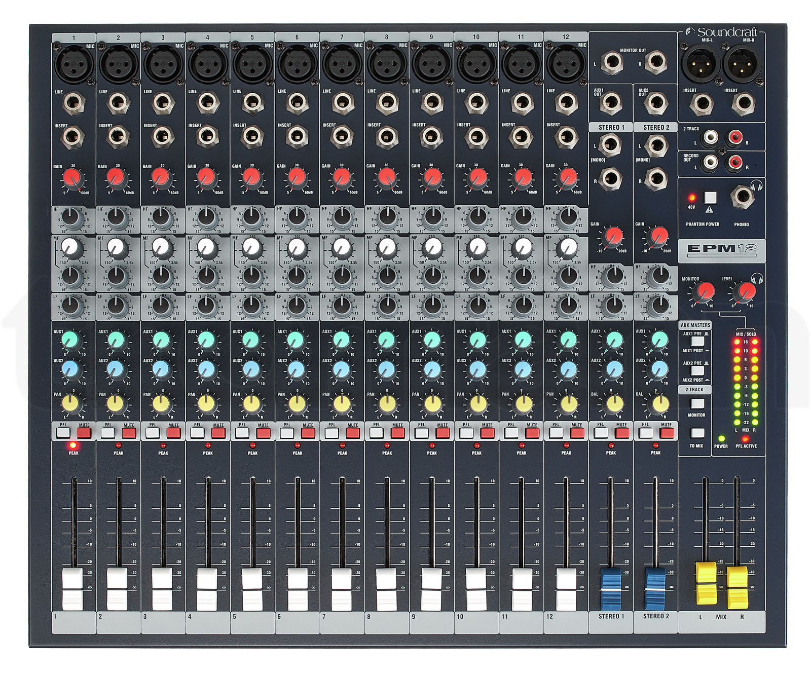 מיקסר Soundcraft EPM12 6 מיקסר Soundcraft EPM12 — תמונה 6
