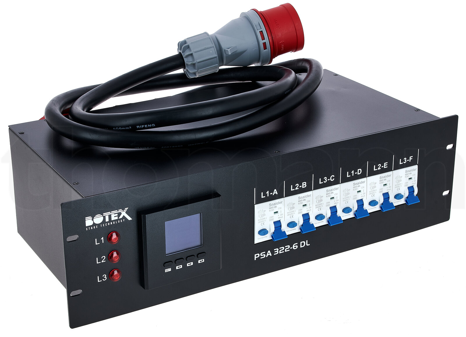 מפצל ומחלק זרם CEE Botex PSA 322-6 DL 4 מפצל ומחלק זרם CEE Botex PSA 322-6 DL — תמונה 4