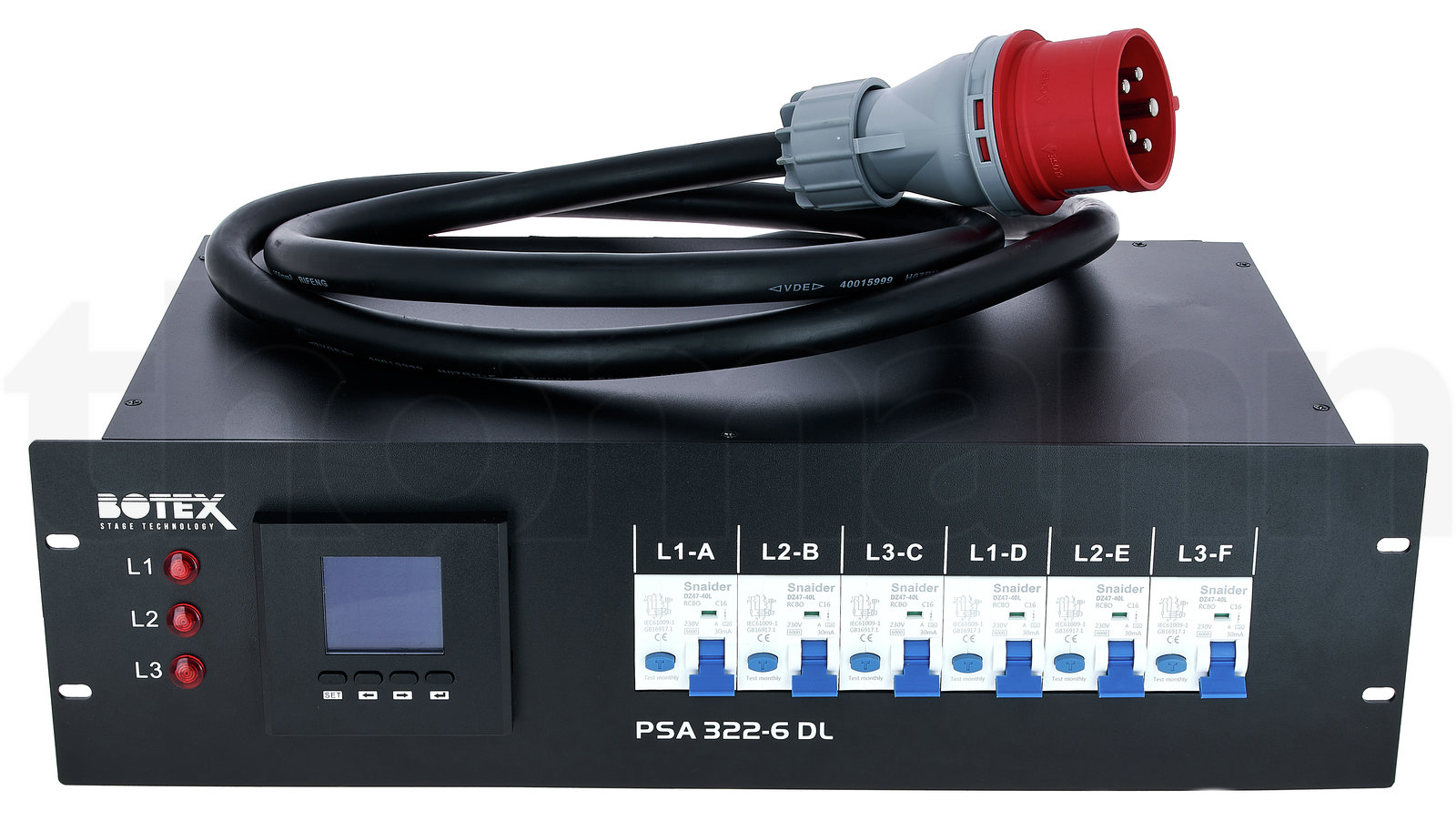 מפצל ומחלק זרם CEE Botex PSA 322-6 DL 3 מפצל ומחלק זרם CEE Botex PSA 322-6 DL — תמונה 3