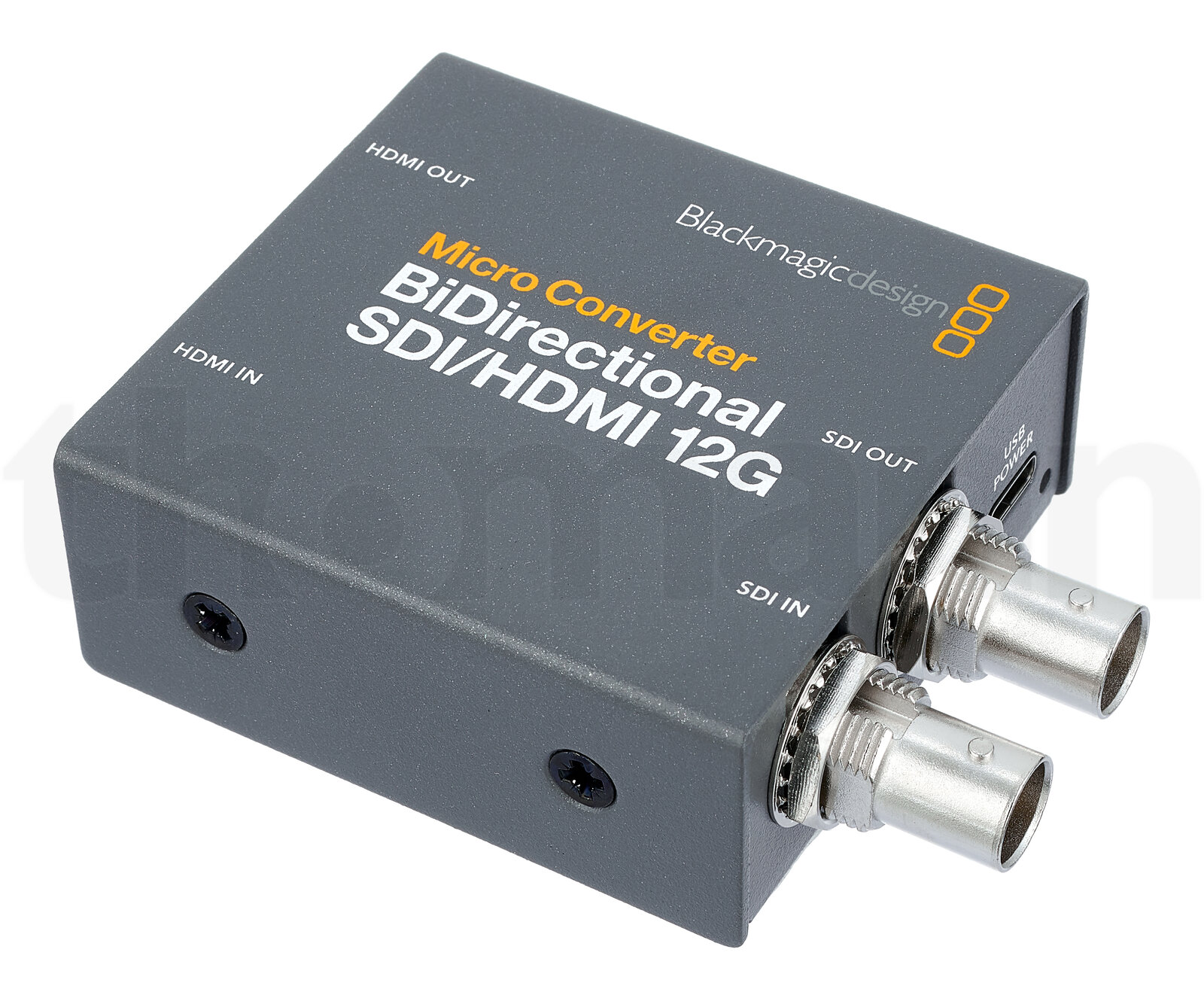 Signalkonverter Blackmagic Design MC BiDirect. SDI/HDMI 12G wPSU 2 Signalkonverter Blackmagic Design MC BiDirect. SDI/HDMI 12G wPSU — תמונה 2