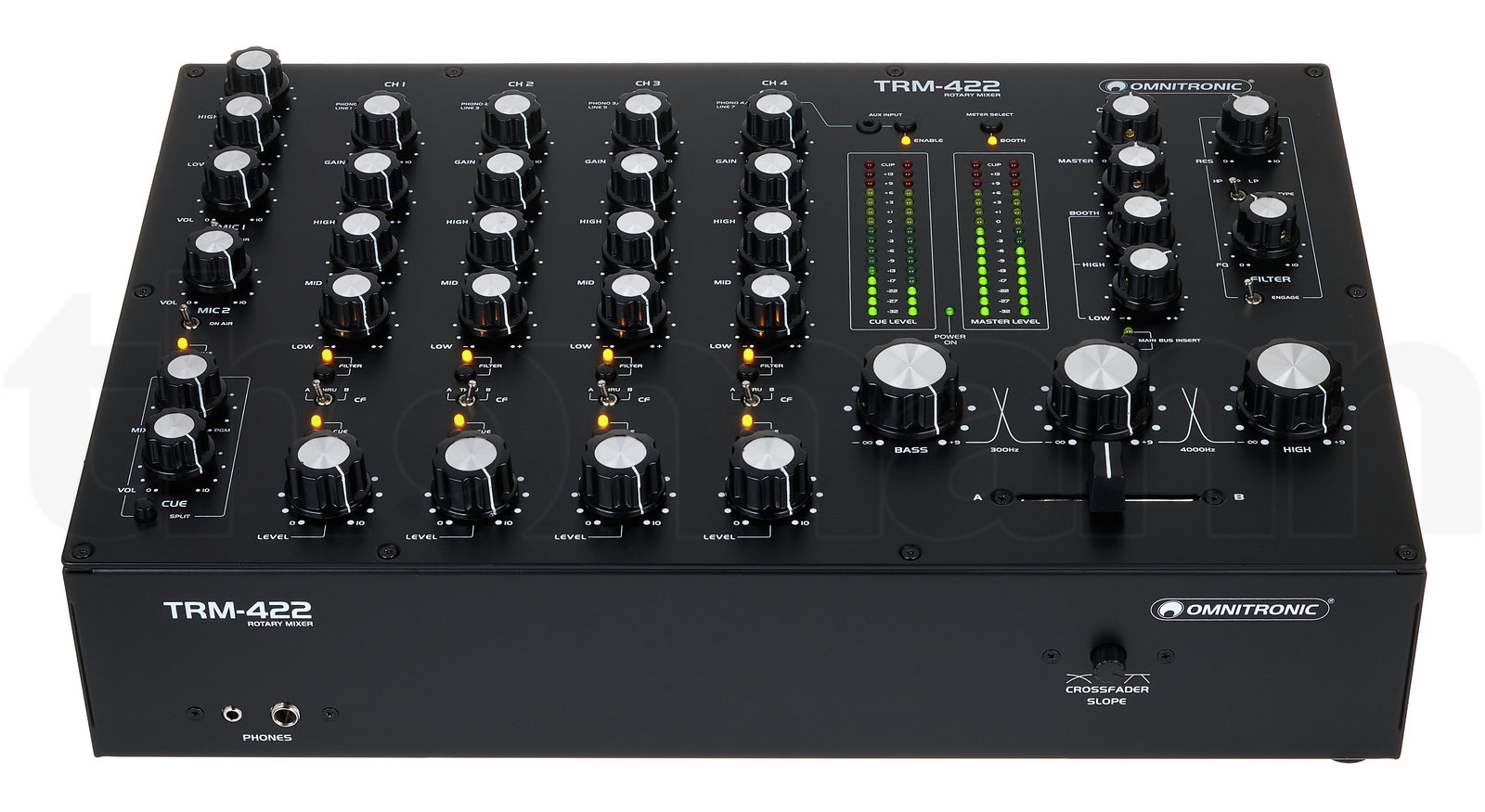 מיקסר DJ Omnitronic TRM-422 3 מיקסר DJ Omnitronic TRM-422 — תמונה 3