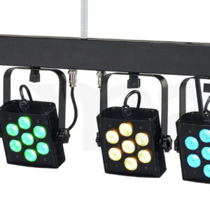 פנס PAR LED Stairville CLB5 6P RGB WW Compact Bundle