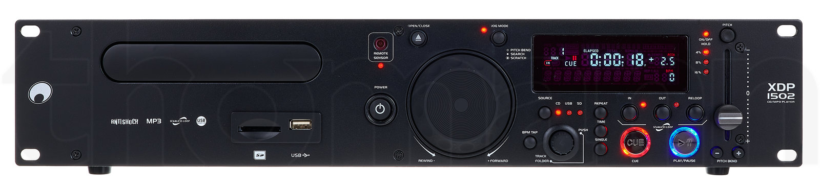 נגן DJ Omnitronic XDP-1502 CD-MP3 Player 6 נגן DJ Omnitronic XDP-1502 CD-MP3 Player — תמונה 6
