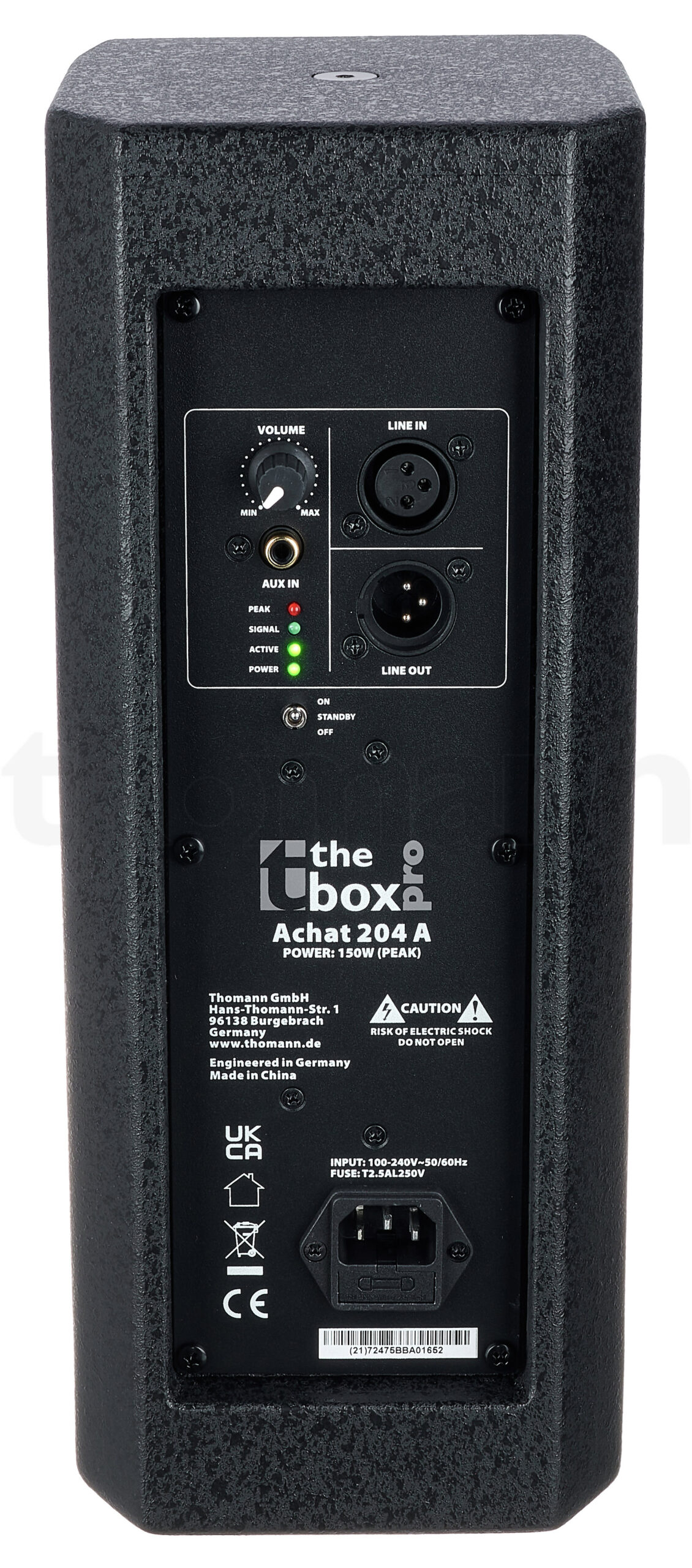 רמקול מוגבר the box pro Achat 204 A 5 רמקול מוגבר the box pro Achat 204 A — תמונה 5