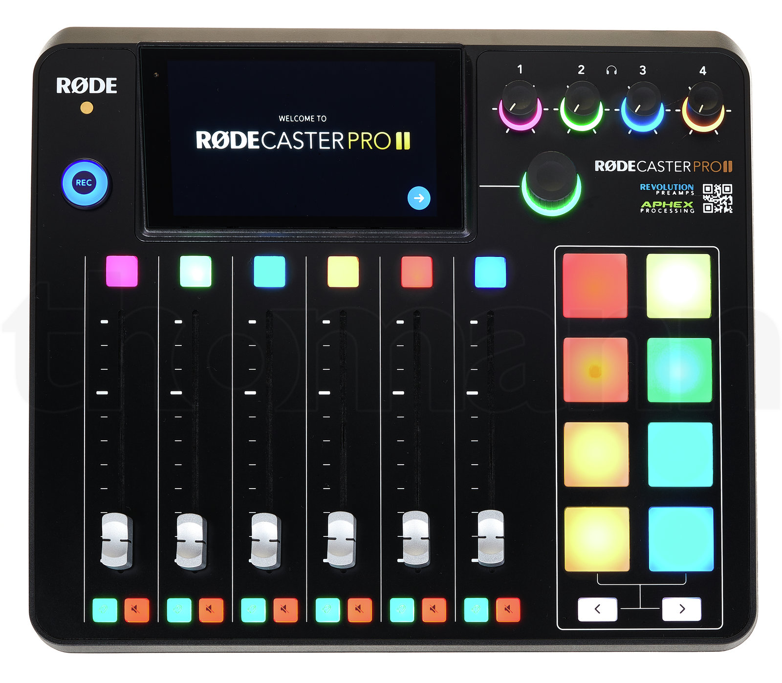 מקליט נייד Rode Rodecaster Pro II 6 מקליט נייד Rode Rodecaster Pro II — תמונה 6
