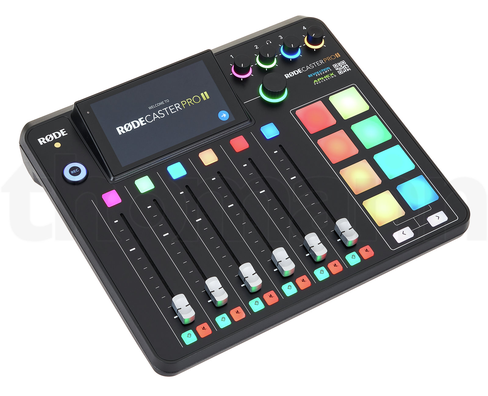 מקליט נייד Rode Rodecaster Pro II 4 מקליט נייד Rode Rodecaster Pro II — תמונה 4