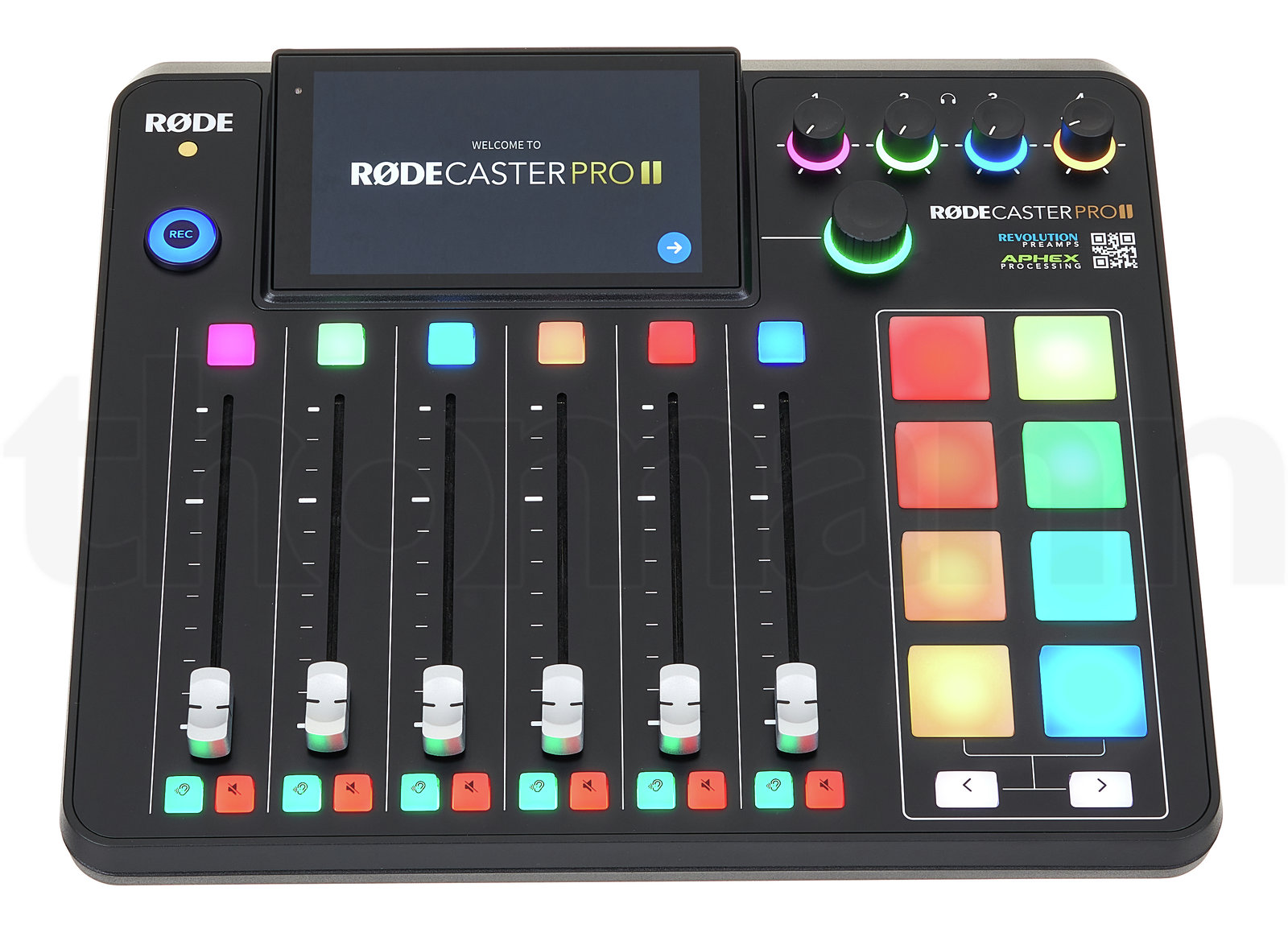 מקליט נייד Rode Rodecaster Pro II 3 מקליט נייד Rode Rodecaster Pro II — תמונה 3