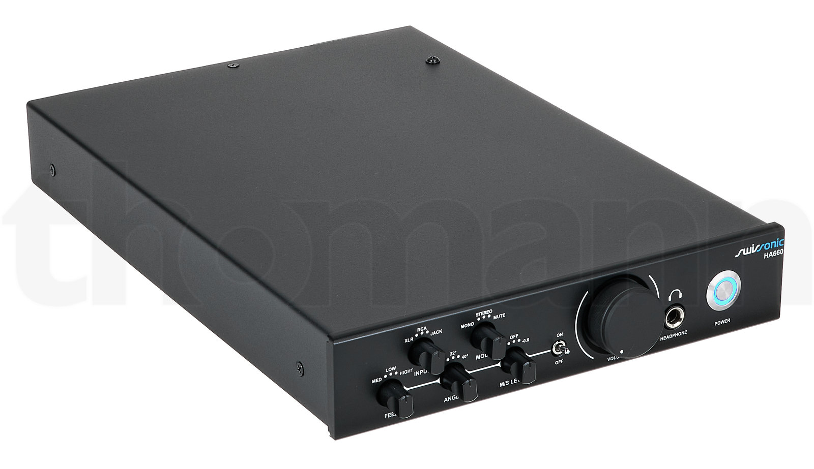 מגבר אוזניות Swissonic HA660 Headphone Amp 4 מגבר אוזניות Swissonic HA660 Headphone Amp — תמונה 4