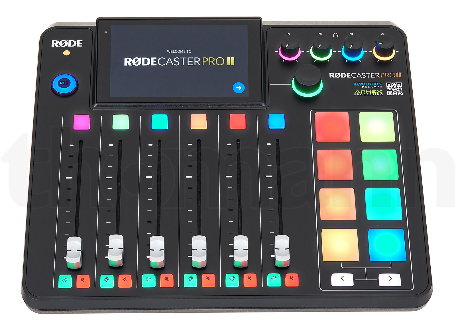 מקליט נייד Rode Rodecaster Pro II Mic Bundle1 3 מקליט נייד Rode Rodecaster Pro II Mic Bundle1 — תמונה 3