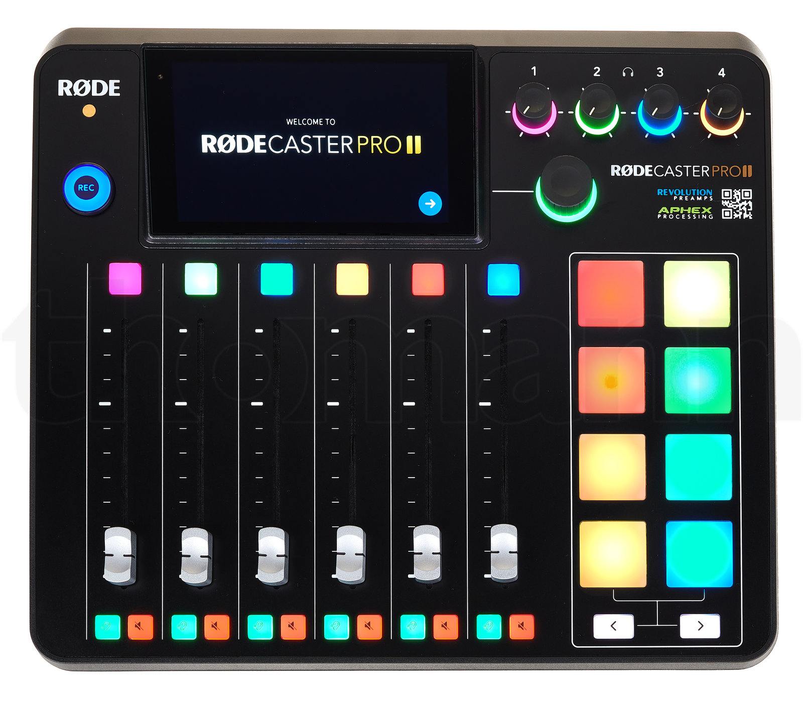 מקליט נייד Rode Rodecaster Pro II Mic Bundle1 5 מקליט נייד Rode Rodecaster Pro II Mic Bundle1 — תמונה 5
