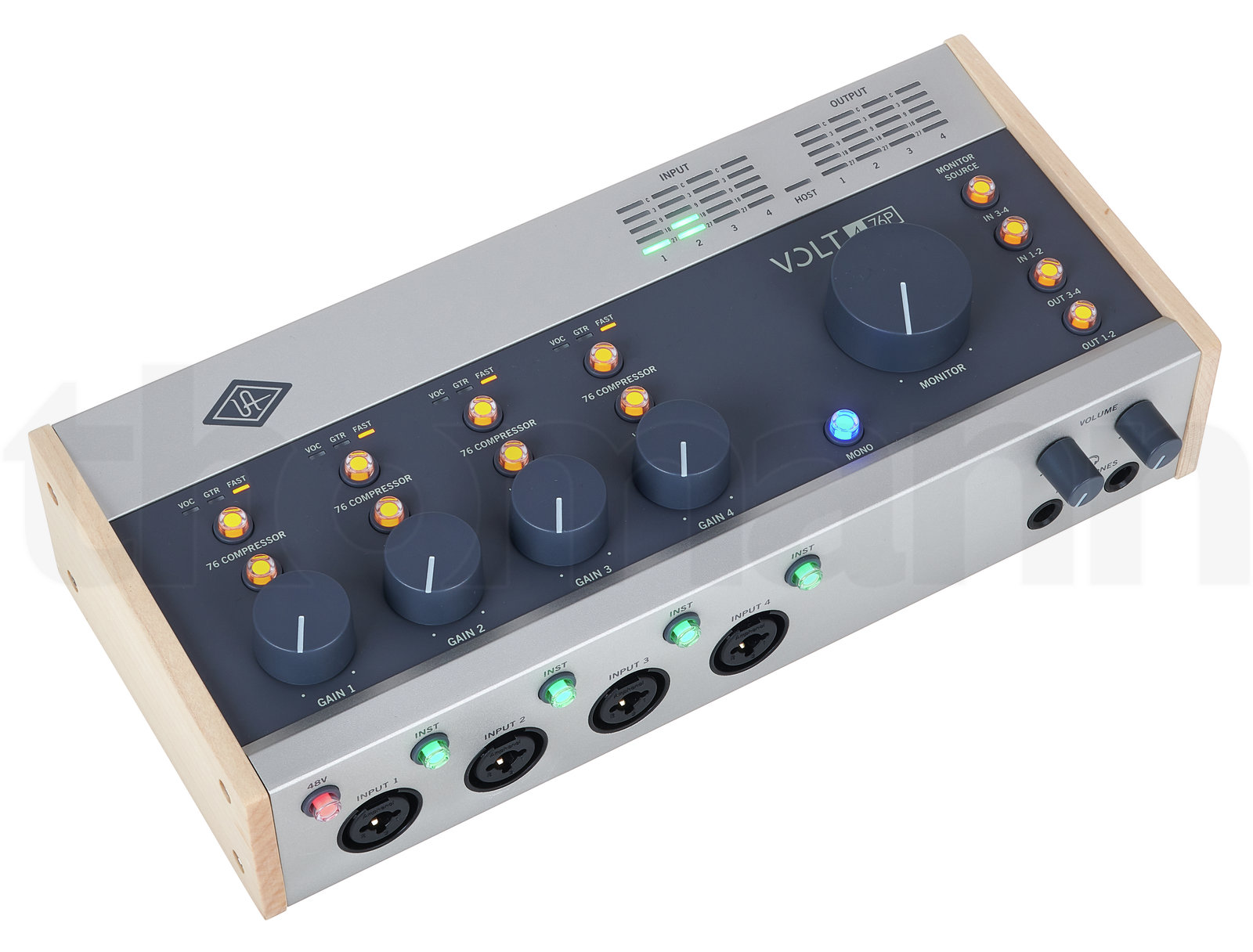 כרטיס קול Universal Audio Volt 476P USB Recording Studio 4 כרטיס קול Universal Audio Volt 476P USB Recording Studio — תמונה 4