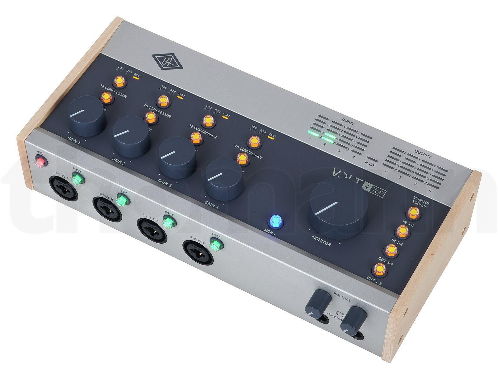 כרטיס קול Universal Audio Volt 476P USB Recording Studio 2 כרטיס קול Universal Audio Volt 476P USB Recording Studio — תמונה 2
