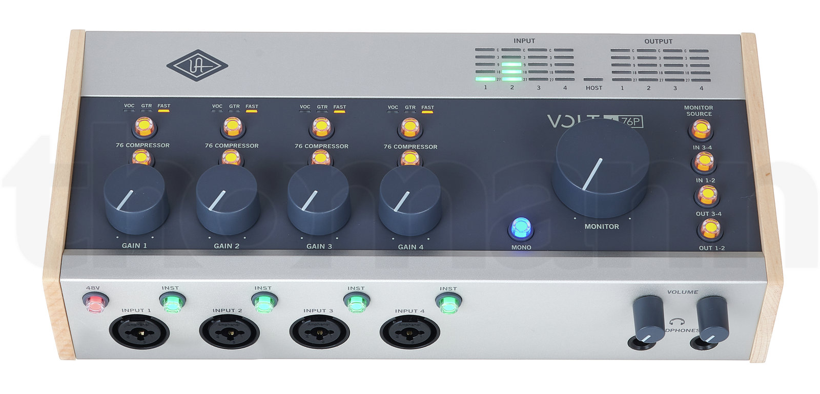 כרטיס קול Universal Audio Volt 476P USB Recording Studio 3 כרטיס קול Universal Audio Volt 476P USB Recording Studio — תמונה 3