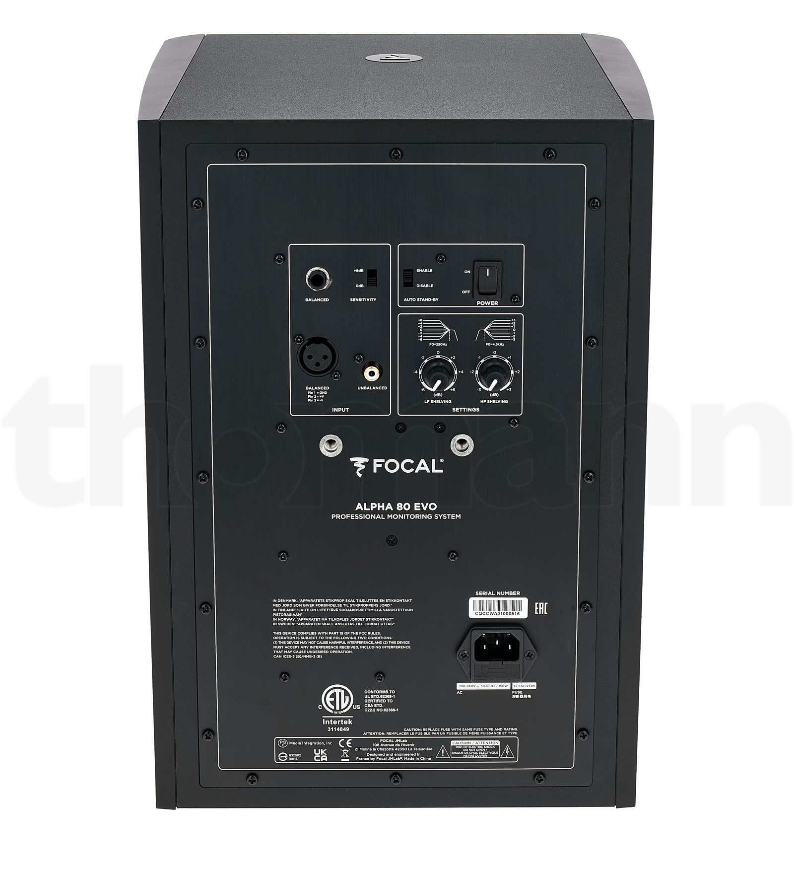 מוניטור אולפן Focal Alpha 80 Evo 5 מוניטור אולפן Focal Alpha 80 Evo — תמונה 5