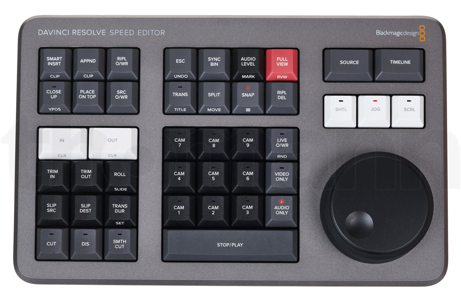 משטח שליטה Blackmagic Design DaVinci Resolve Speed Editor 4 משטח שליטה Blackmagic Design DaVinci Resolve Speed Editor — תמונה 4