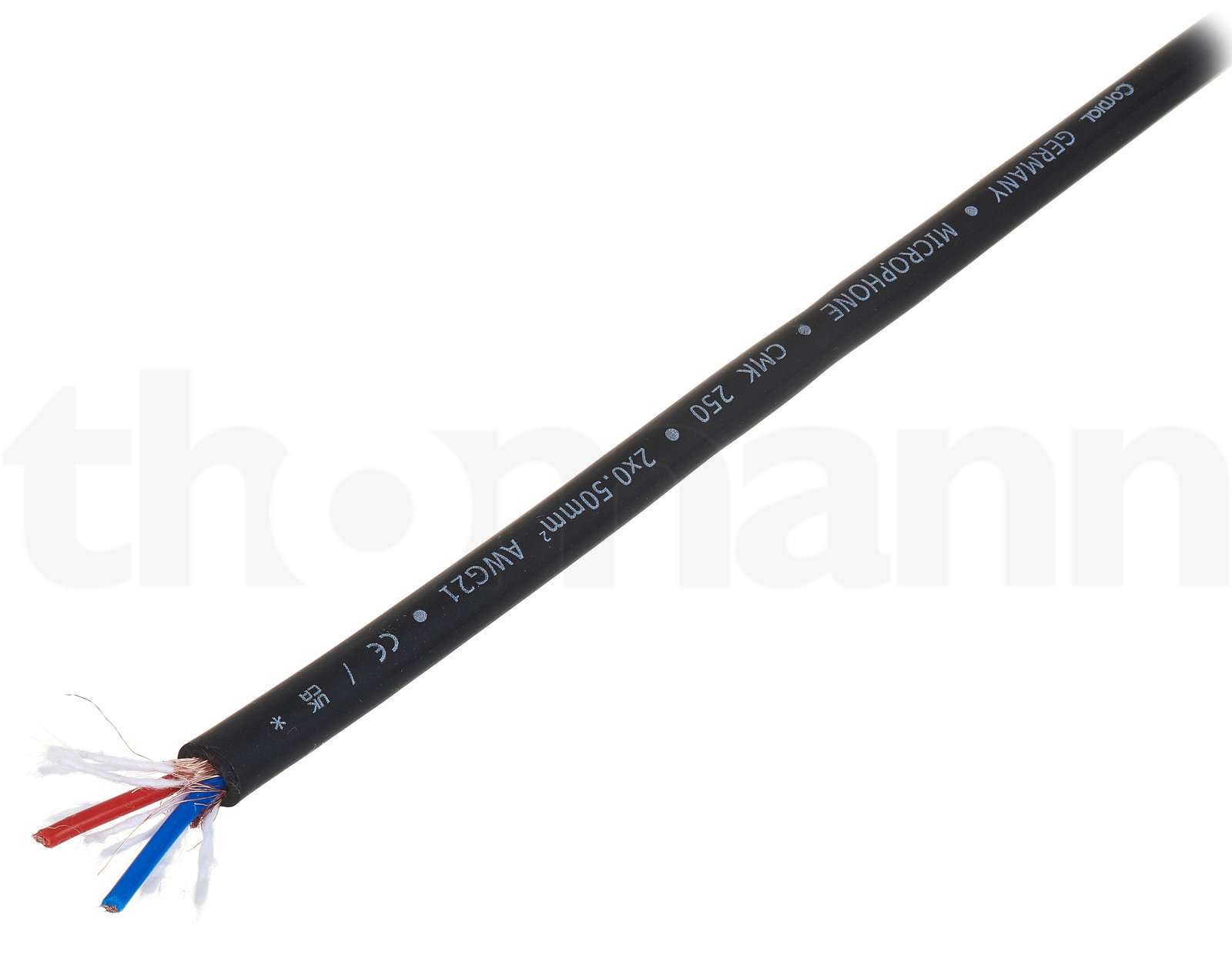 כבל אודיו Cordial CMK 250 BK/100m 3 כבל אודיו Cordial CMK 250 BK/100m — תמונה 3