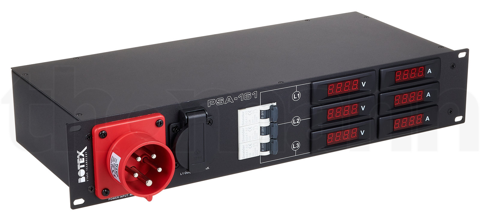 מפצל ומחלק זרם CEE Botex PSA 161 Power Distributor 16A 4 מפצל ומחלק זרם CEE Botex PSA 161 Power Distributor 16A — תמונה 4