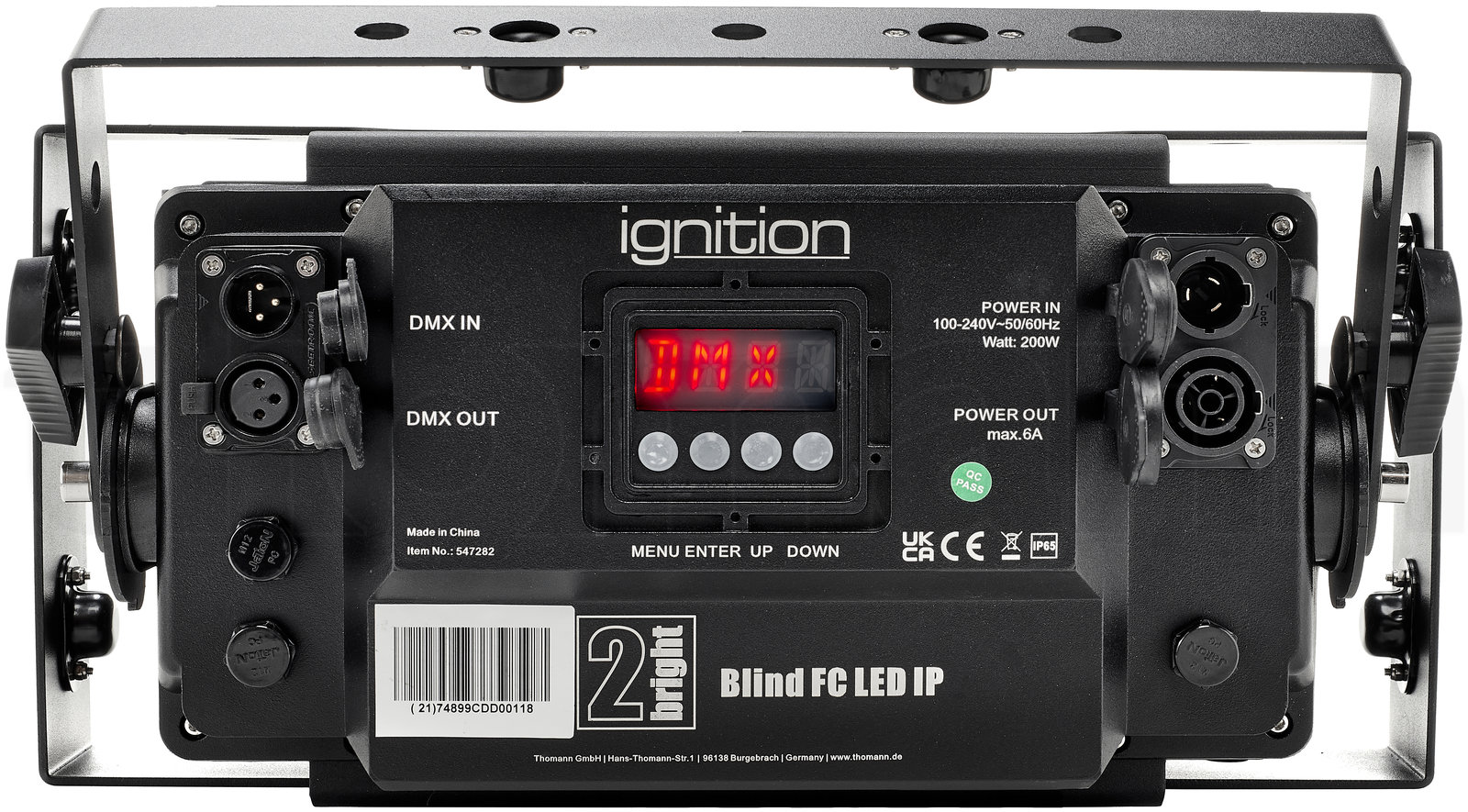 פנס PAR LED Ignition 2bright Blind FC LED IP 5 פנס PAR LED Ignition 2bright Blind FC LED IP — תמונה 5