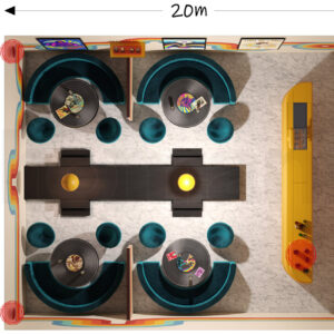 רמקול מוגבר the box 4room Bundle S black