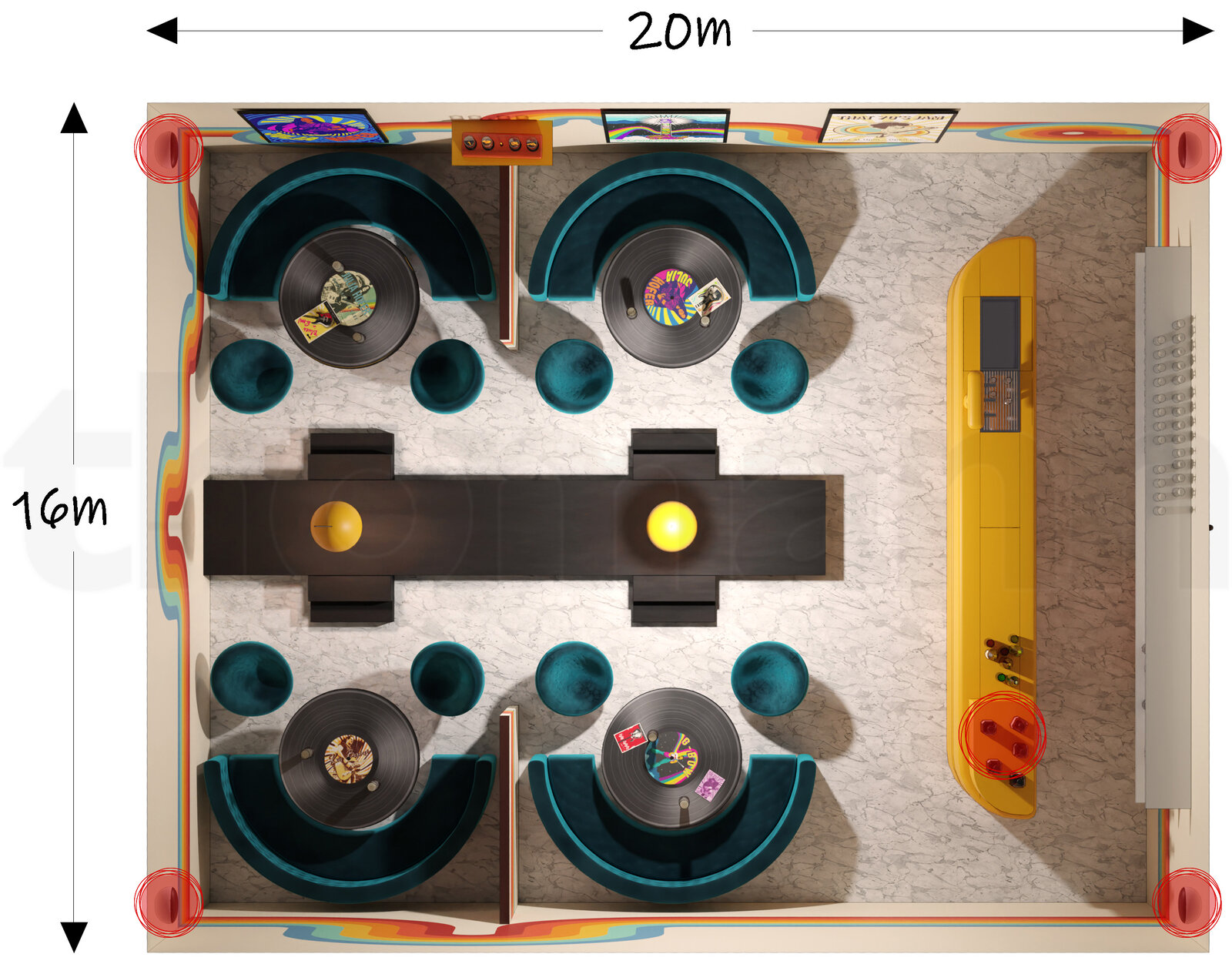 רמקול מוגבר the box 4room Bundle S black 2 רמקול מוגבר the box 4room Bundle S black — תמונה 2