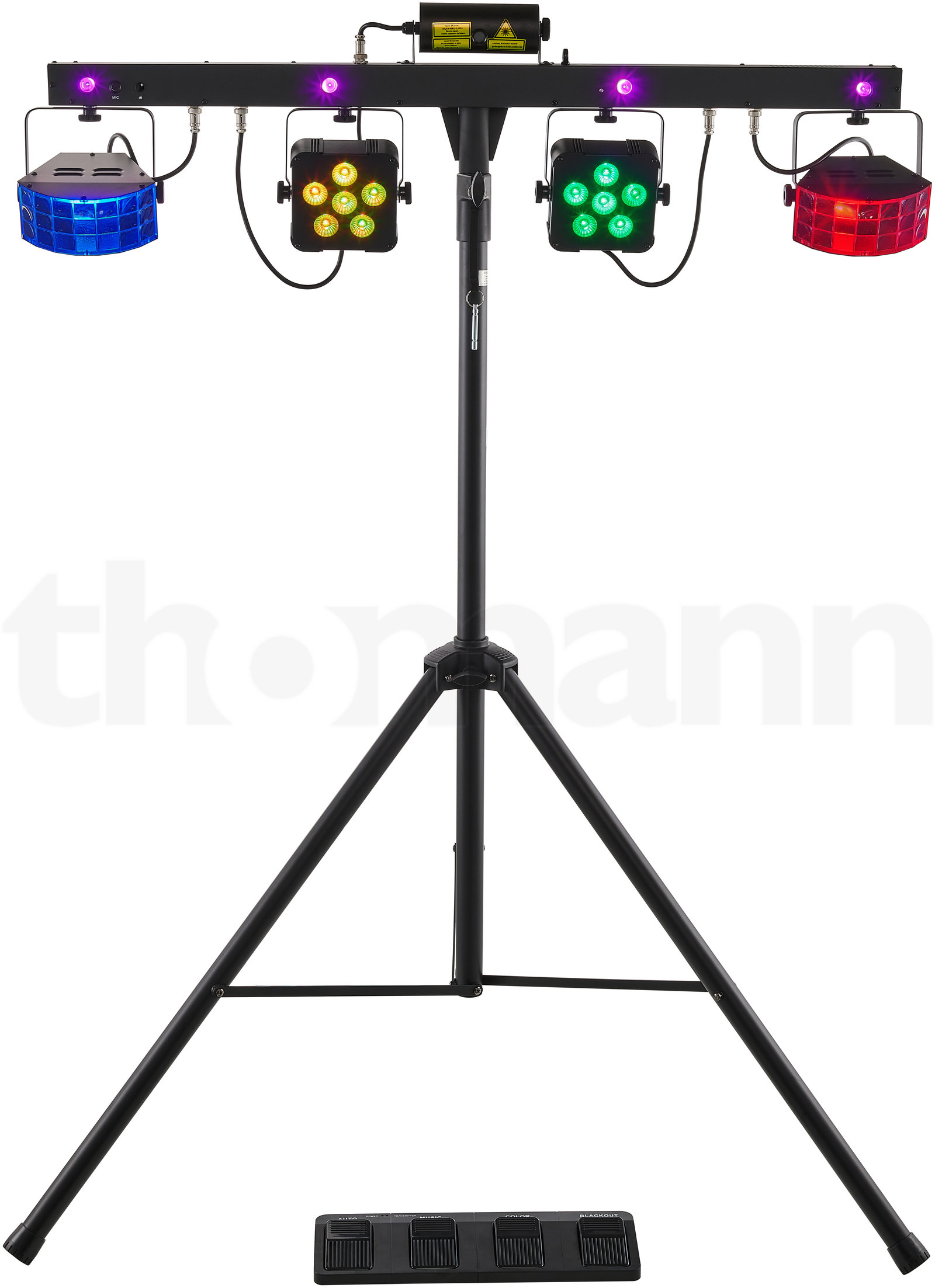 אפקט תאורה Stairville LED BossFx-1 Pro Bundle Comple 3 אפקט תאורה Stairville LED BossFx-1 Pro Bundle Comple — תמונה 3