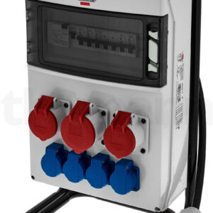 מפצל ומחלק זרם CEE Brennenstuhl PPD+Fi BSV4 32A 1x32A + 2x16A
