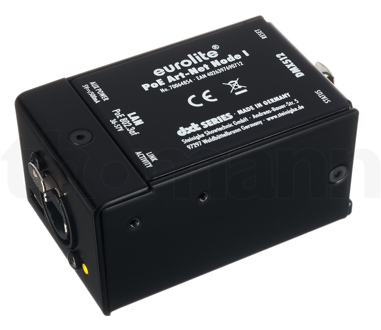 בקר תאורה Eurolite DXT PoE Art-Net Node I 2 בקר תאורה Eurolite DXT PoE Art-Net Node I — תמונה 2