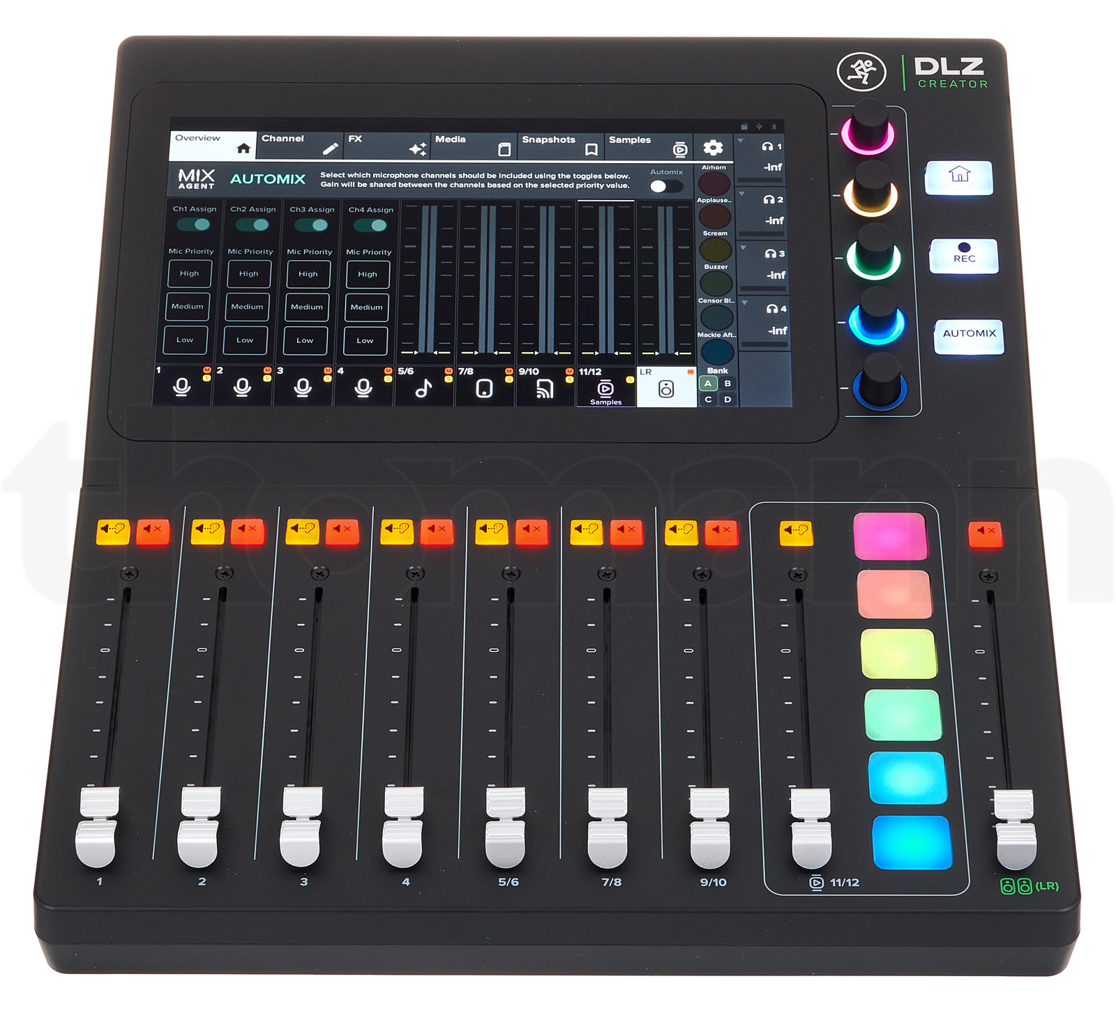 Mehrspur Kompaktstudios Mackie DLZ Creator 3 Mehrspur Kompaktstudios Mackie DLZ Creator — תמונה 3