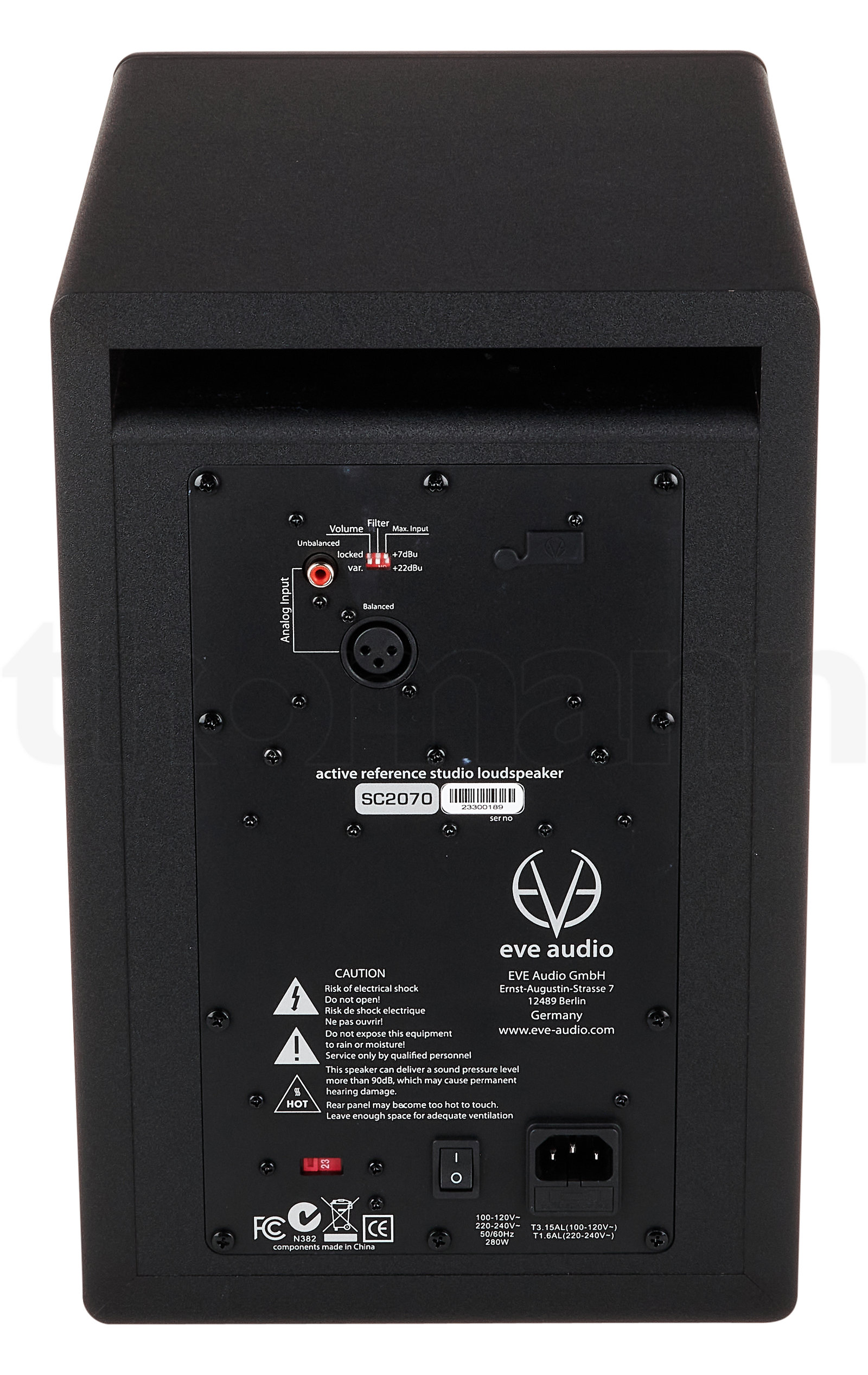 מוניטור אולפן EVE Audio SC2070 5 מוניטור אולפן EVE Audio SC2070 — תמונה 5