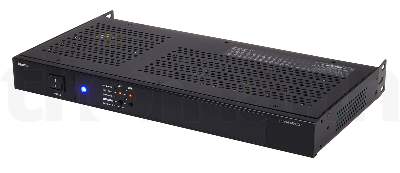 מגבר הספק Biamp Systems REVAMP2120T 2 מגבר הספק Biamp Systems REVAMP2120T — תמונה 2