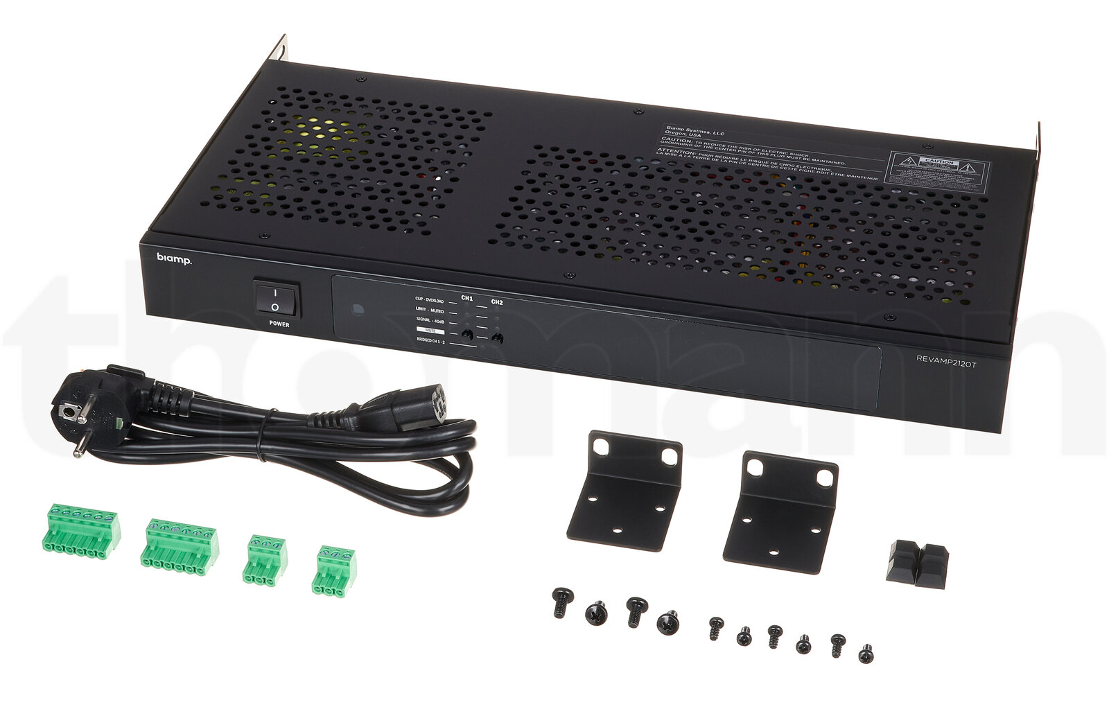 מגבר הספק Biamp Systems REVAMP2120T 5 מגבר הספק Biamp Systems REVAMP2120T — תמונה 5
