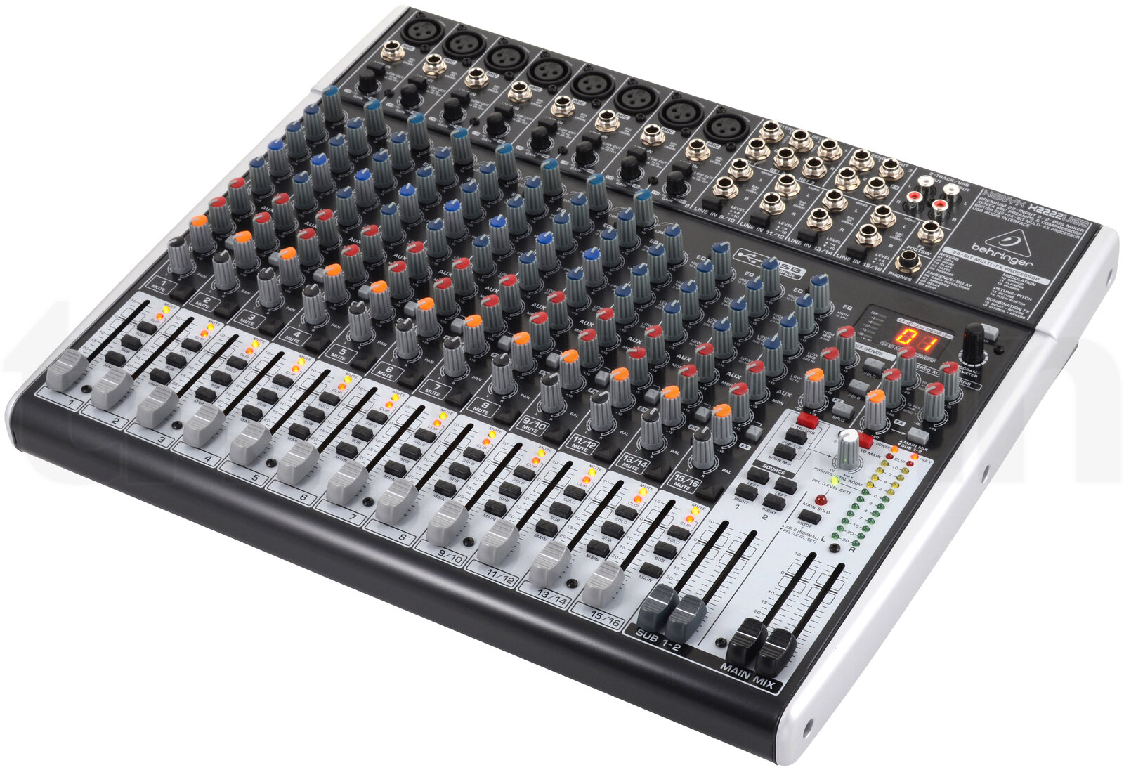 מיקסר Behringer Xenyx X2222USB HP Bundle 2 מיקסר Behringer Xenyx X2222USB HP Bundle — תמונה 2