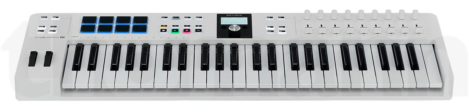 מקלדת שליטה MIDI Arturia KeyLab Essential 49 MK3 White 3 מקלדת שליטה MIDI Arturia KeyLab Essential 49 MK3 White — תמונה 3