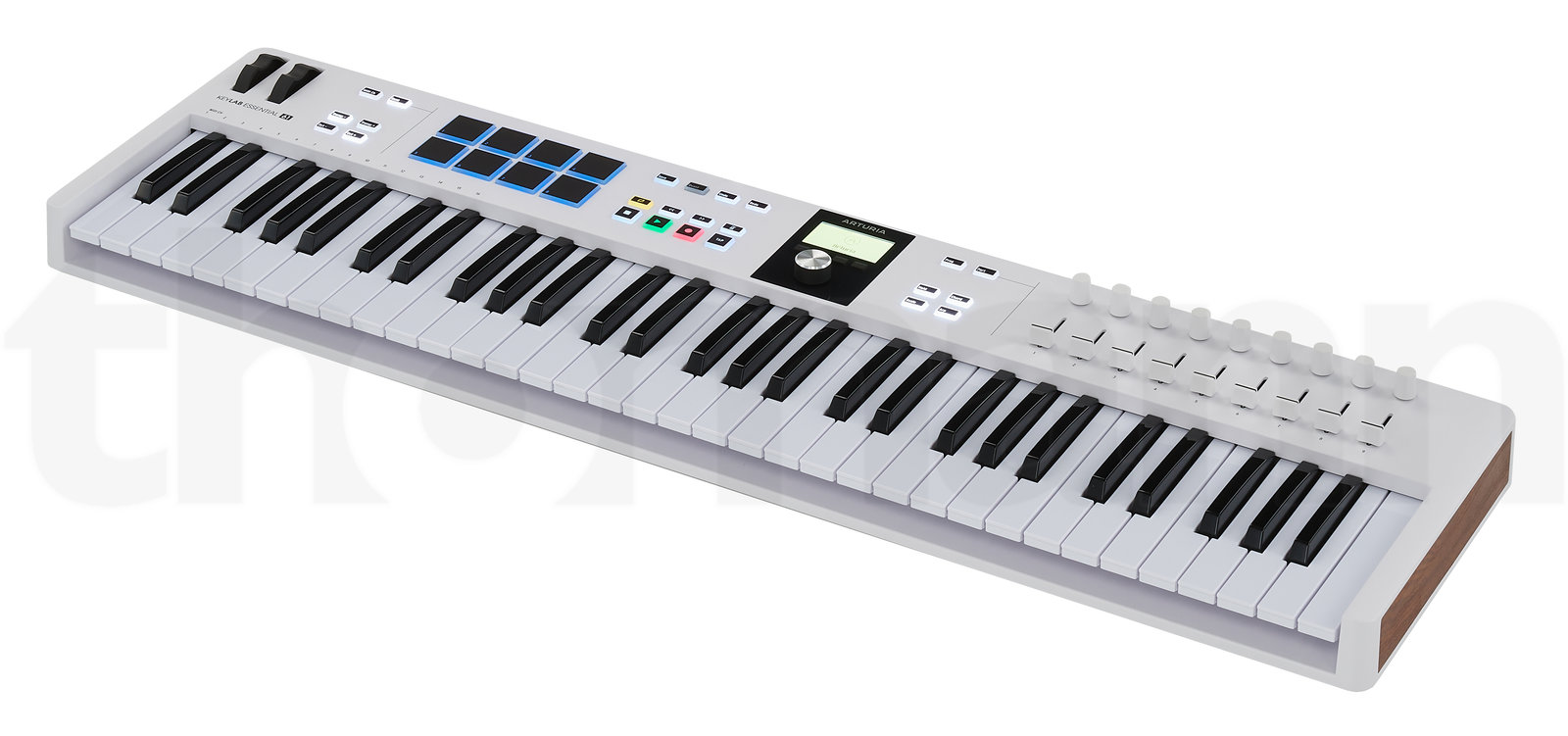 מקלדת שליטה MIDI Arturia KeyLab Essential 61 Mk3 White 2 מקלדת שליטה MIDI Arturia KeyLab Essential 61 Mk3 White — תמונה 2
